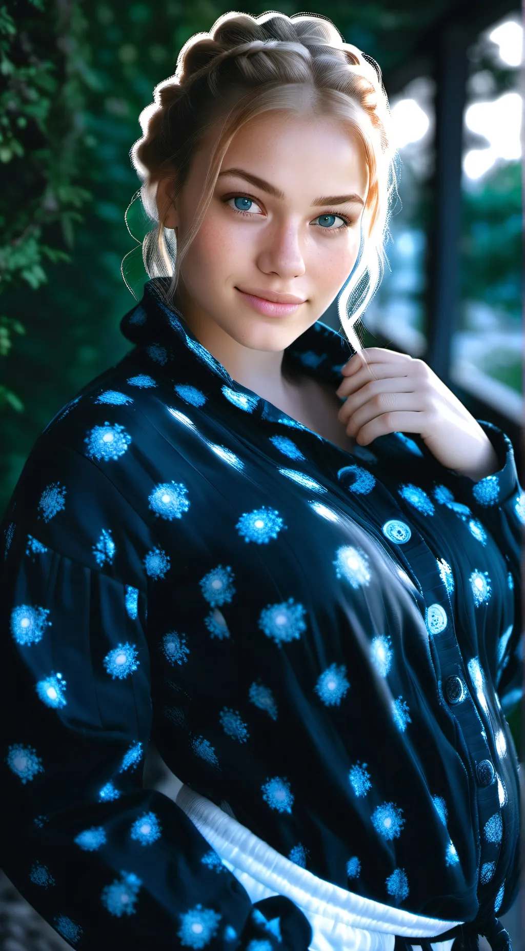 ai character: Maddie Hoffman  background