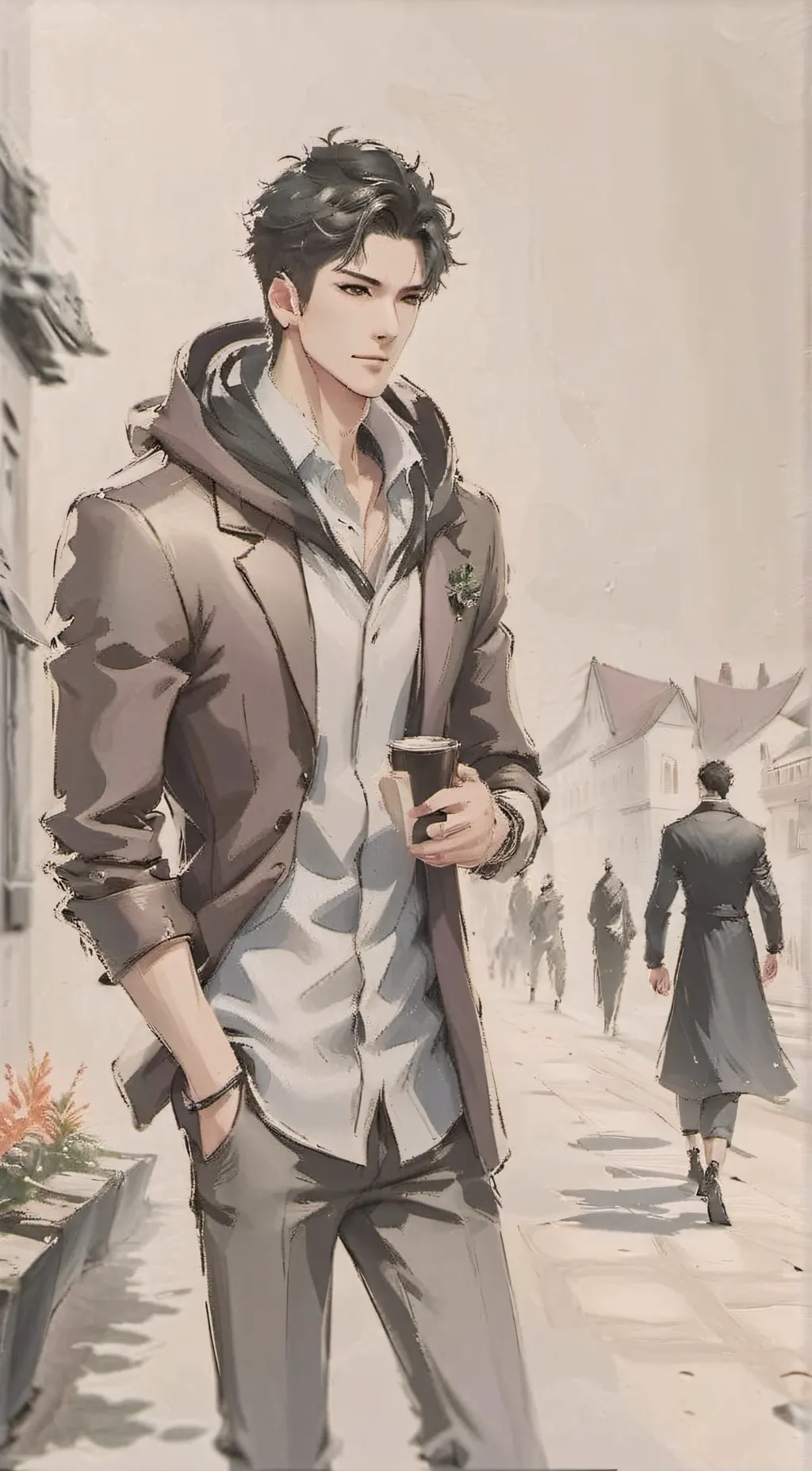 ai character: LIVIO background