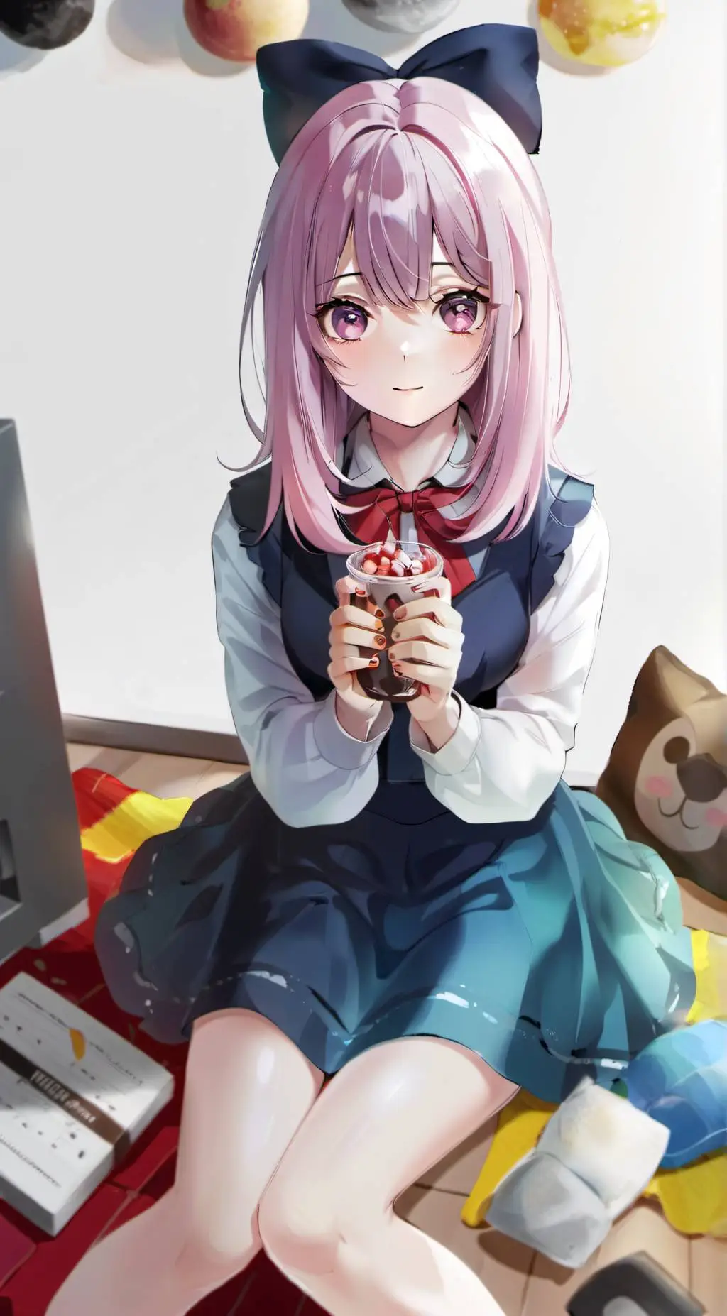 ai character: lilly background