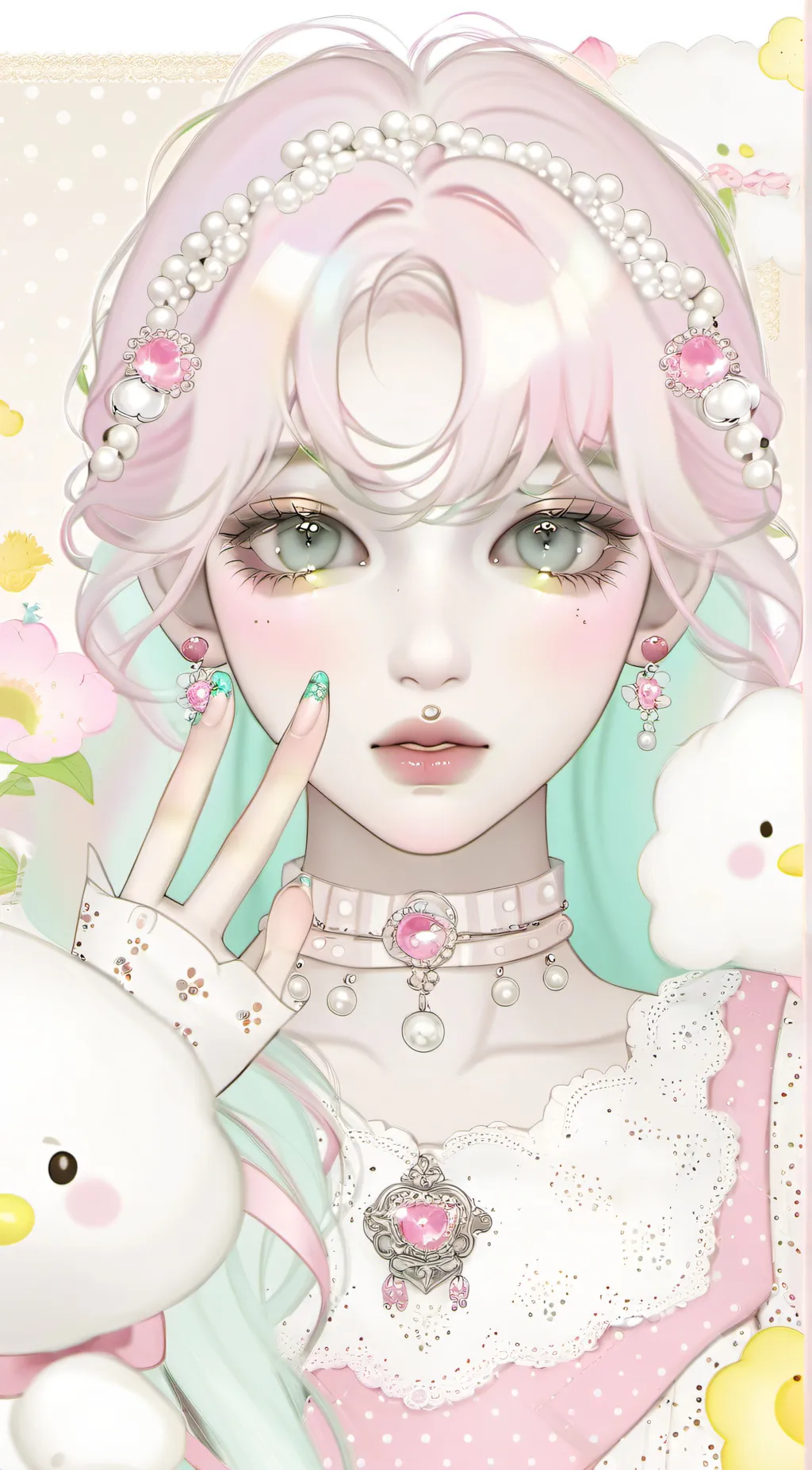 ai character: 🎀~☆Ahin background