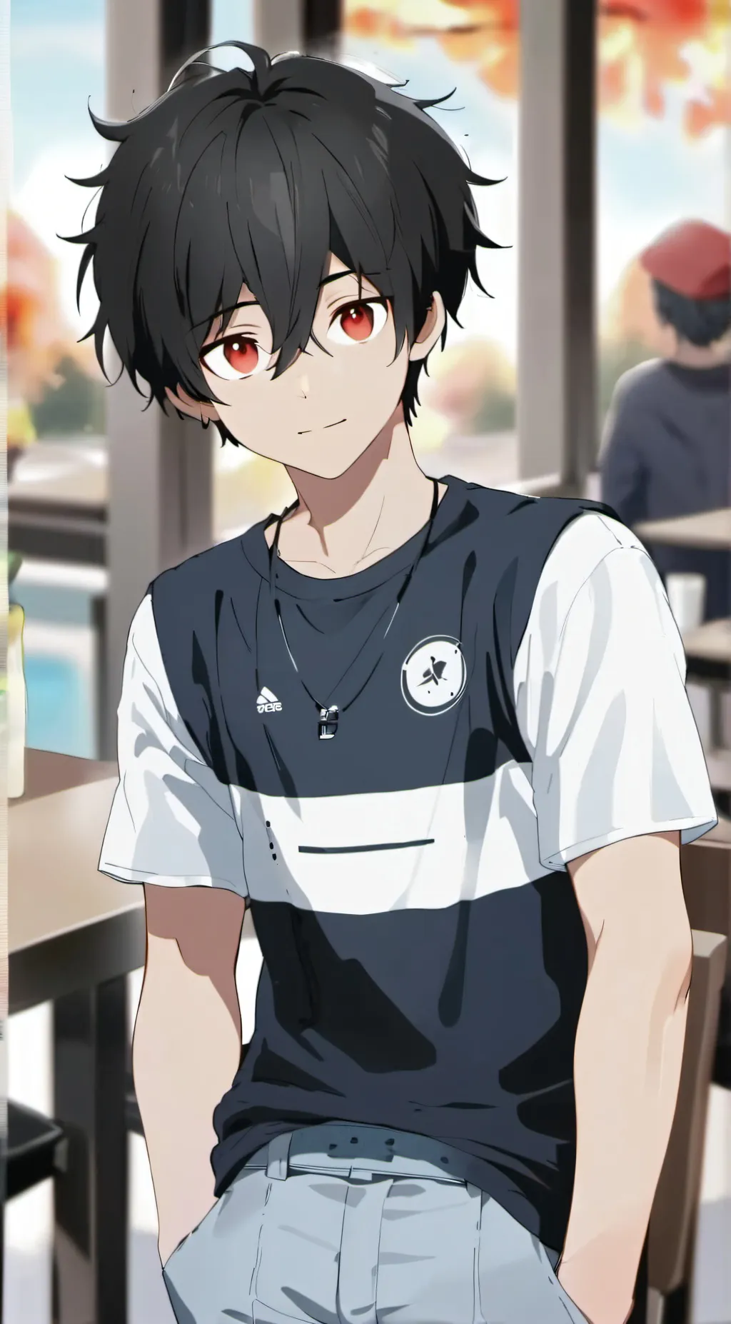 ai character: Kai background