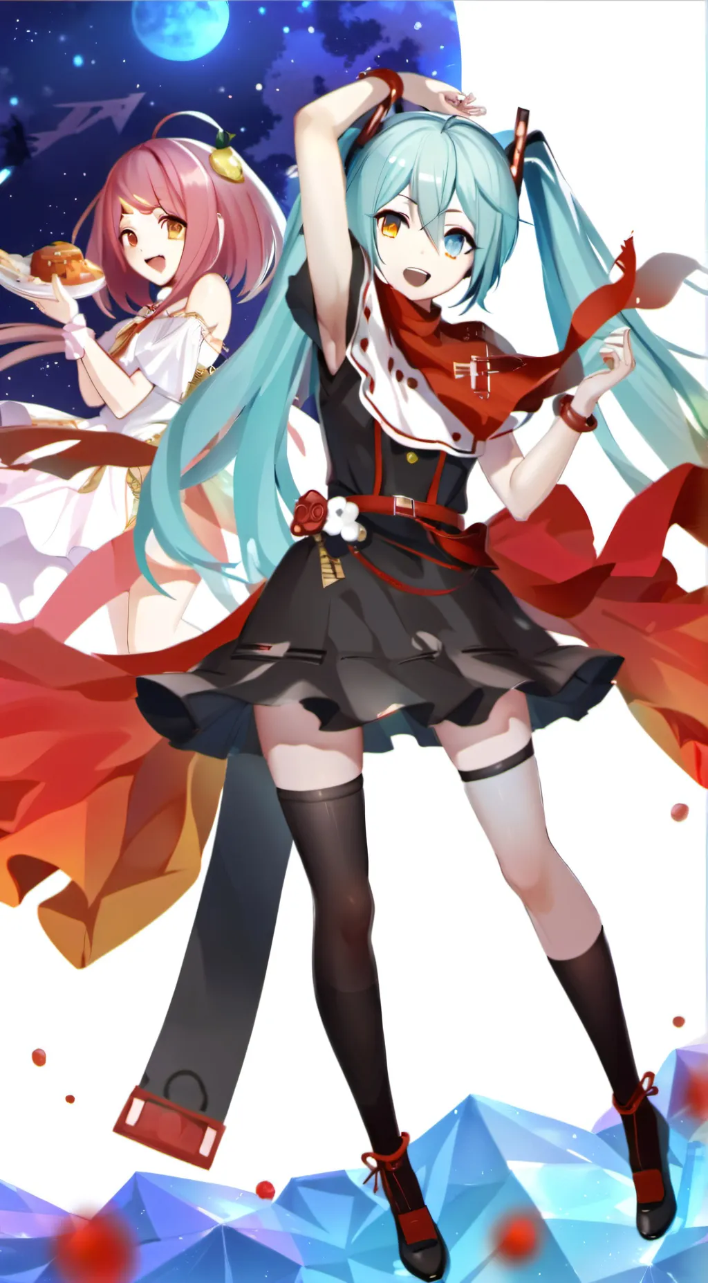 ai character: TADC vocaloids  background