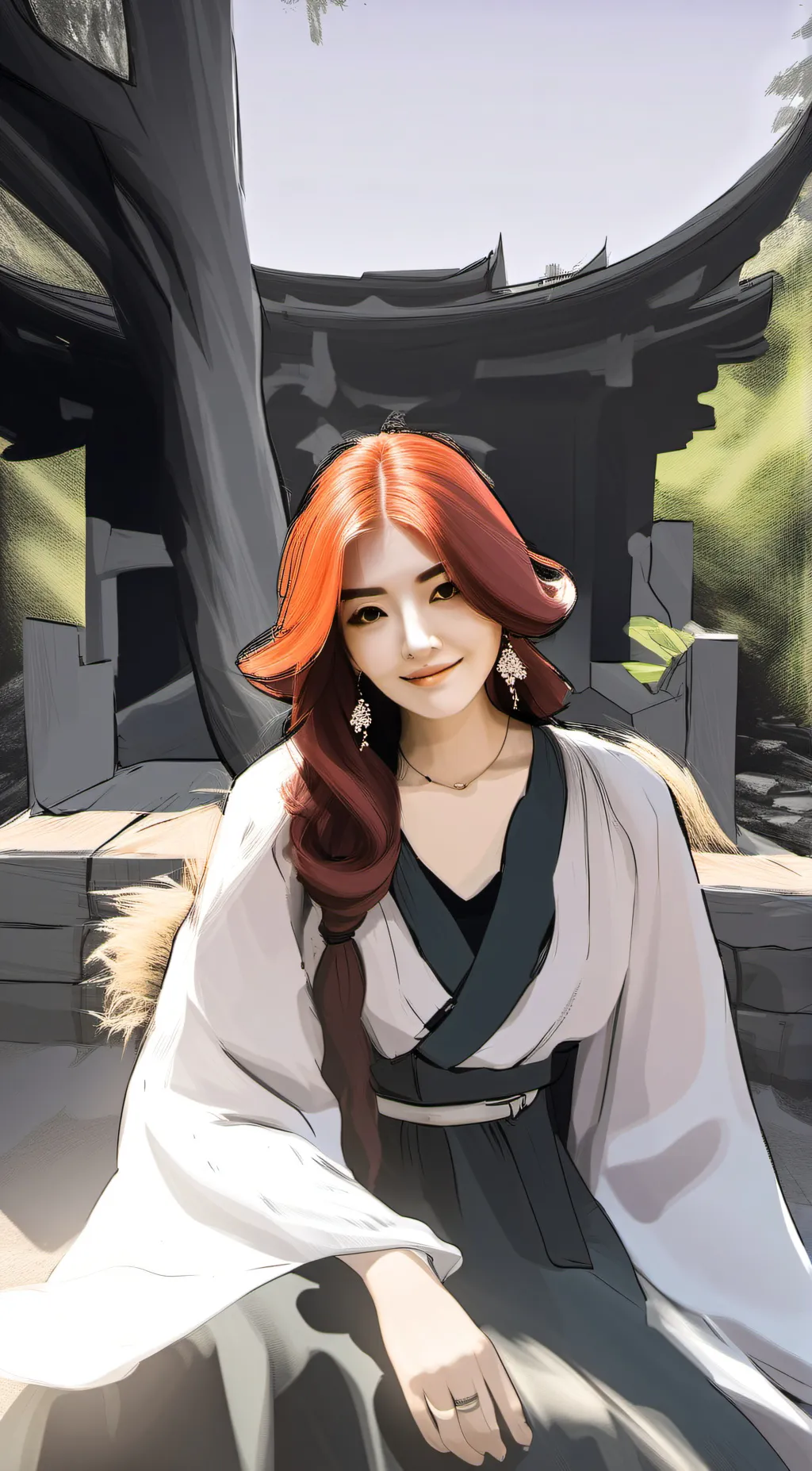 ai character: Mikha Lim background