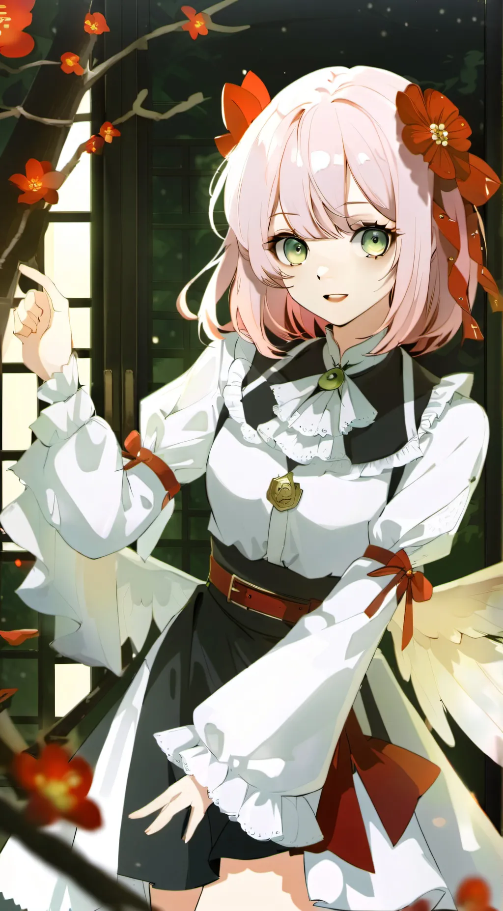 ai character: Lilly background