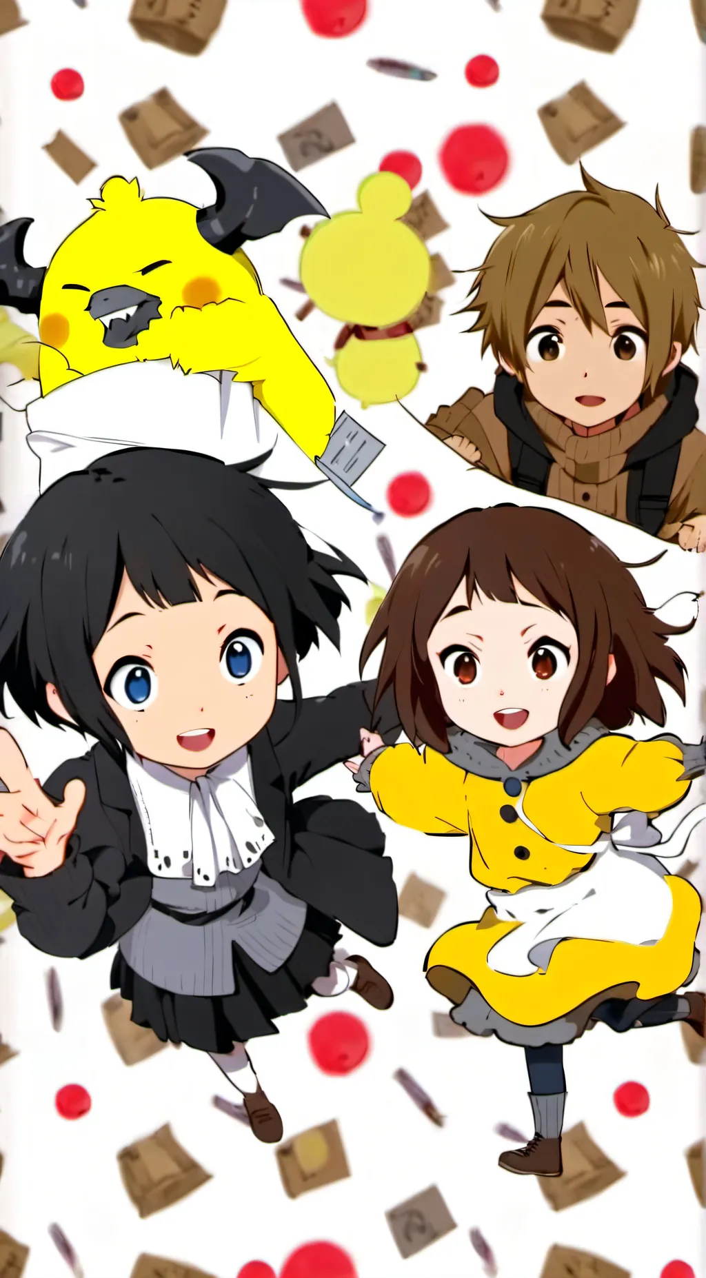 ai character: Little nightmares background