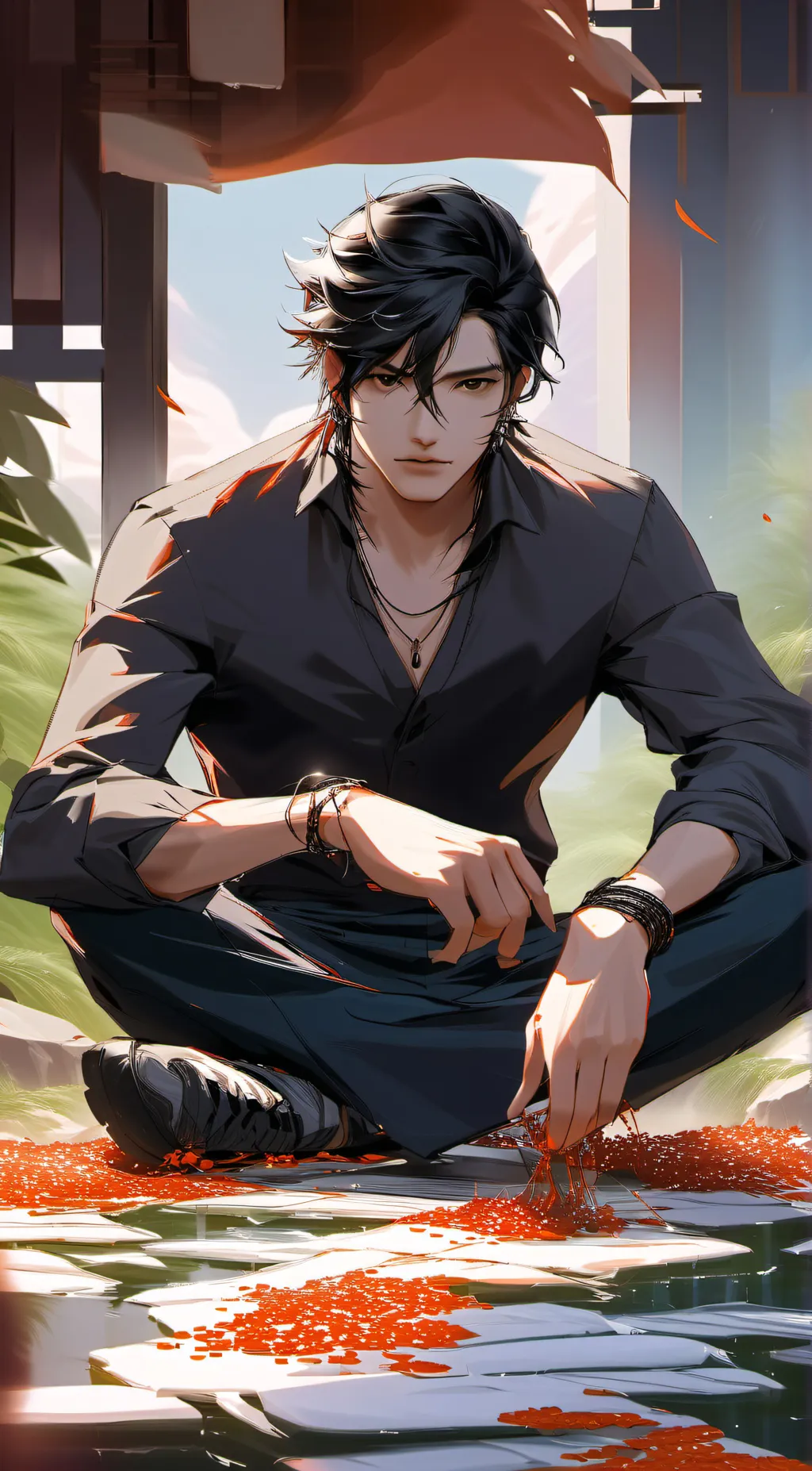 ai character: [♠️] Zander background