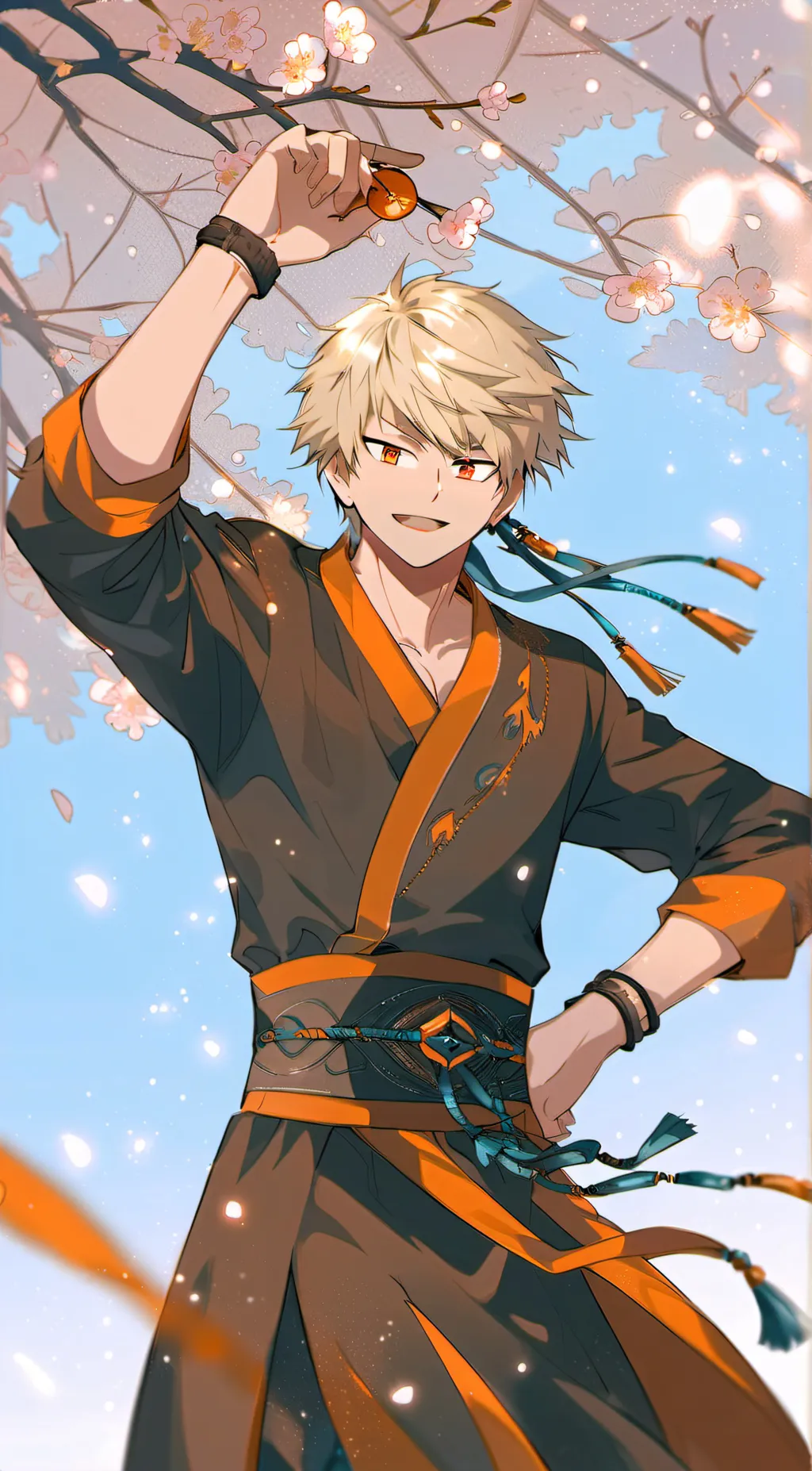 ai character: Bakugo background