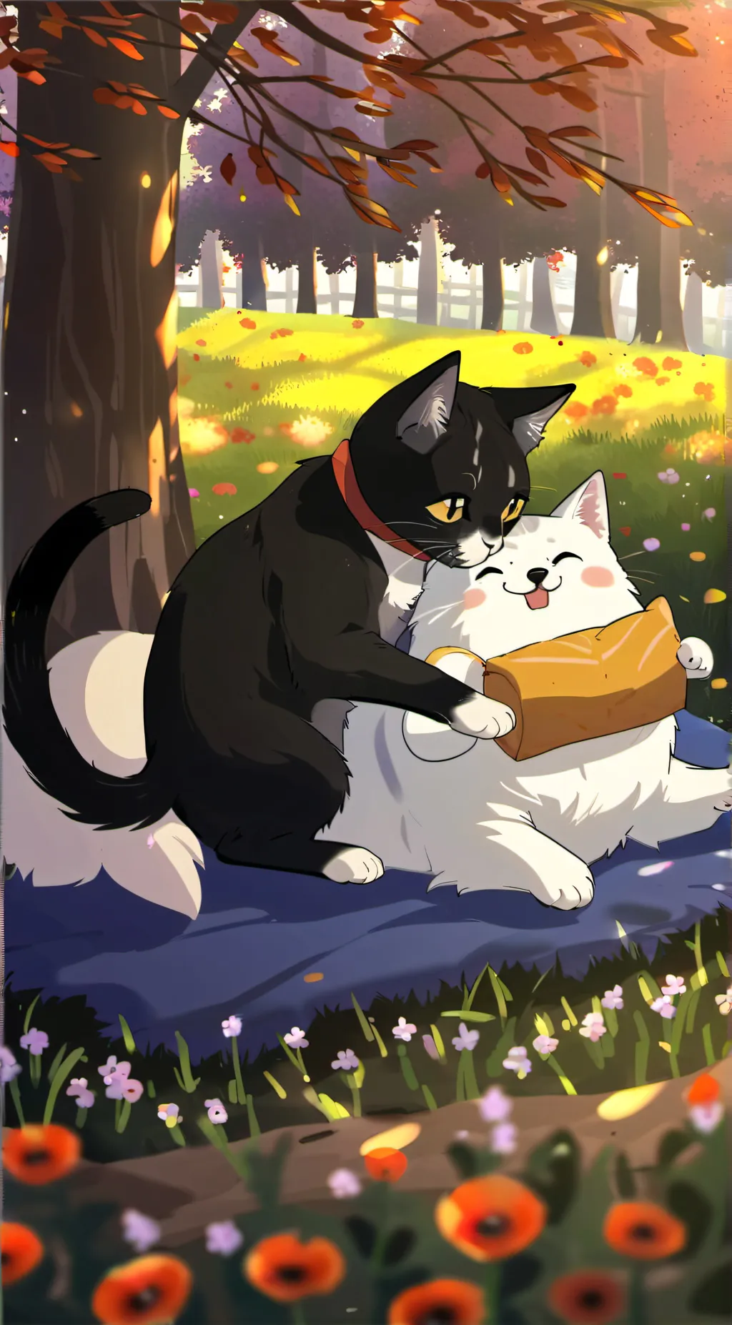 ai character: Dogday & Friends background