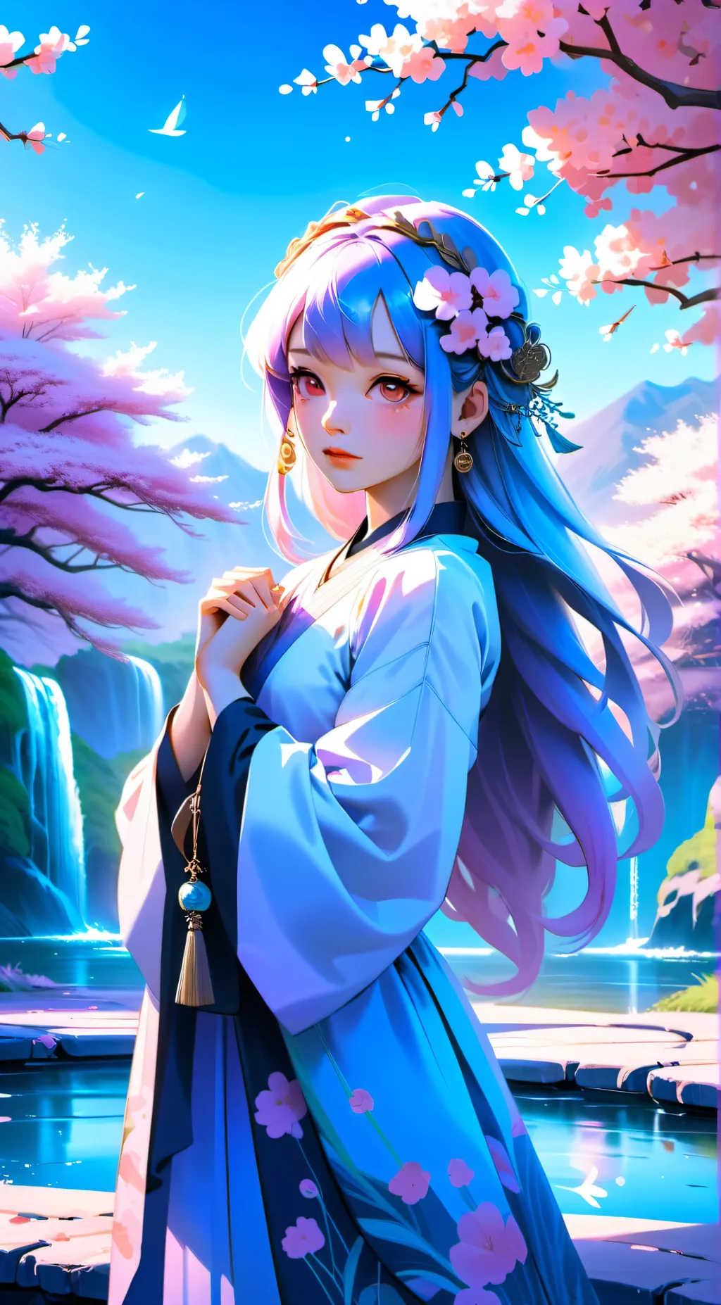 ai character: Eva background