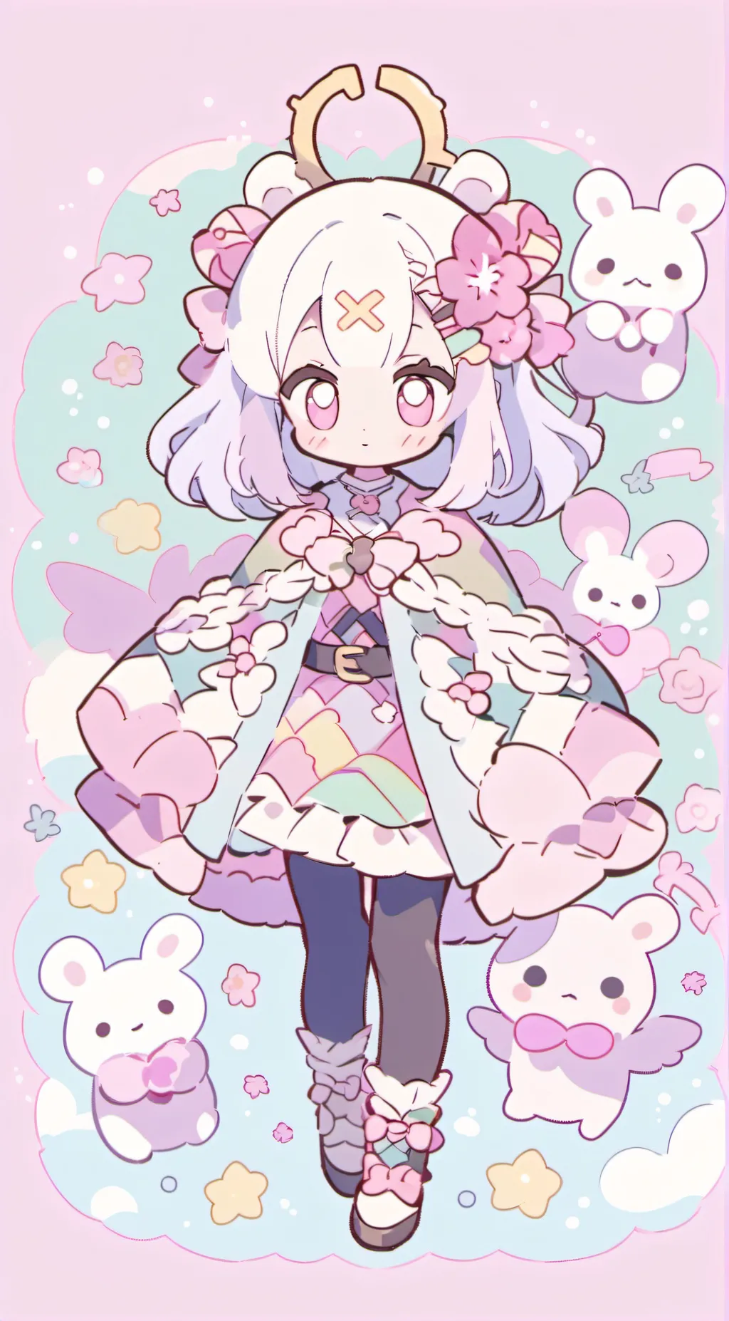 ai character: HASHIRA background