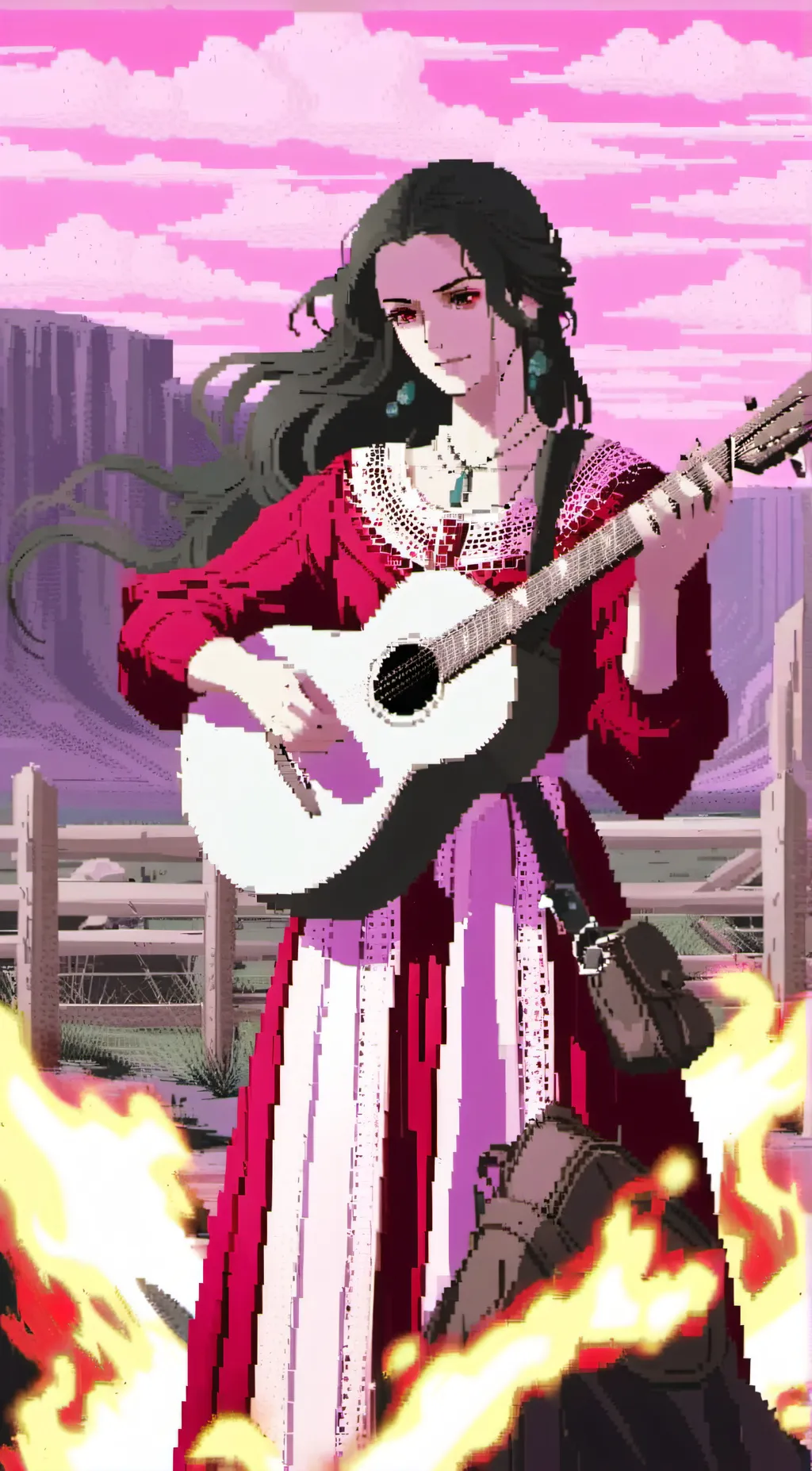 ai character: Rdr2 gang girls background
