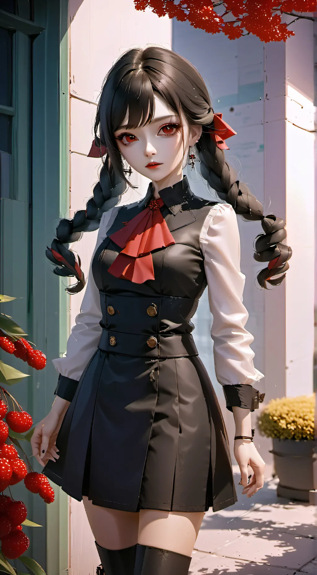 ai character: Ava Knight  background