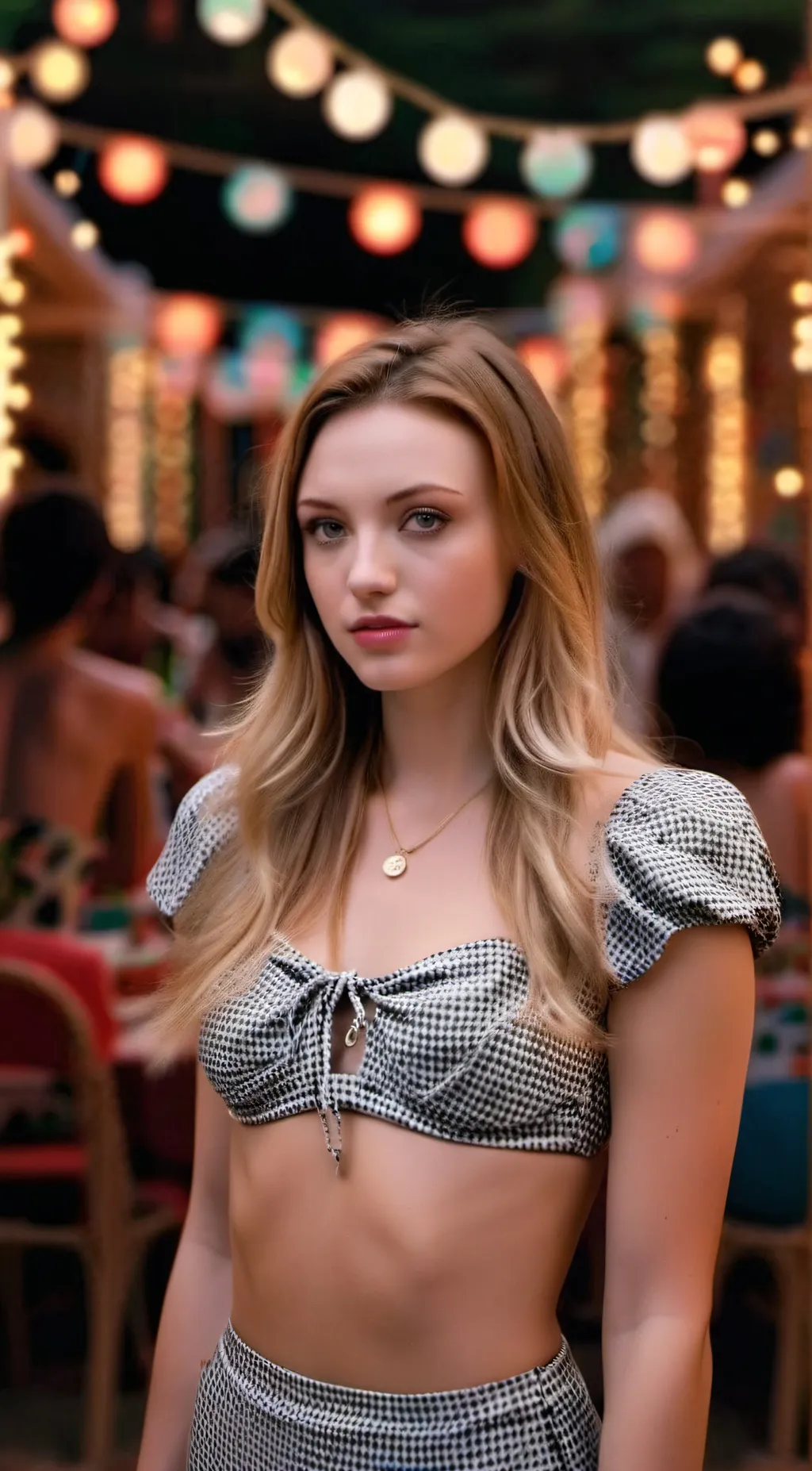 ai character: Peyton List background