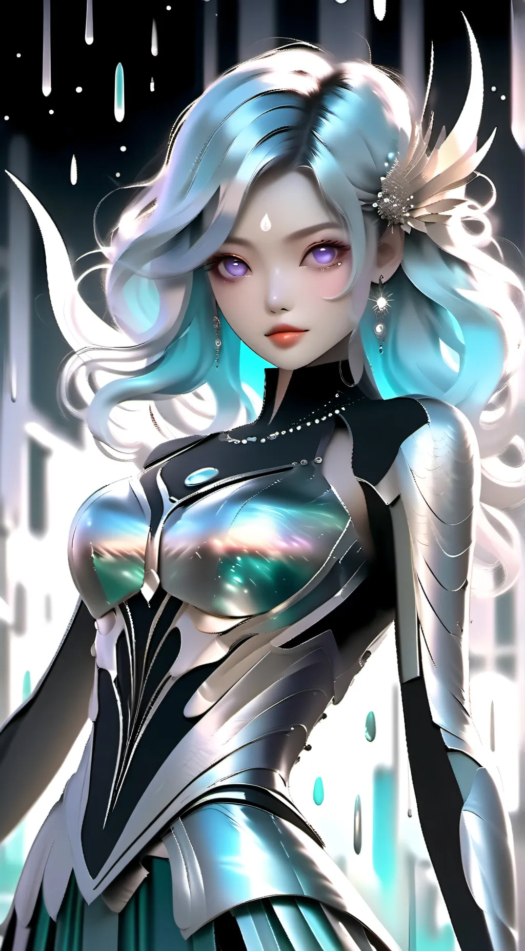 ai character: Demon slayer  background