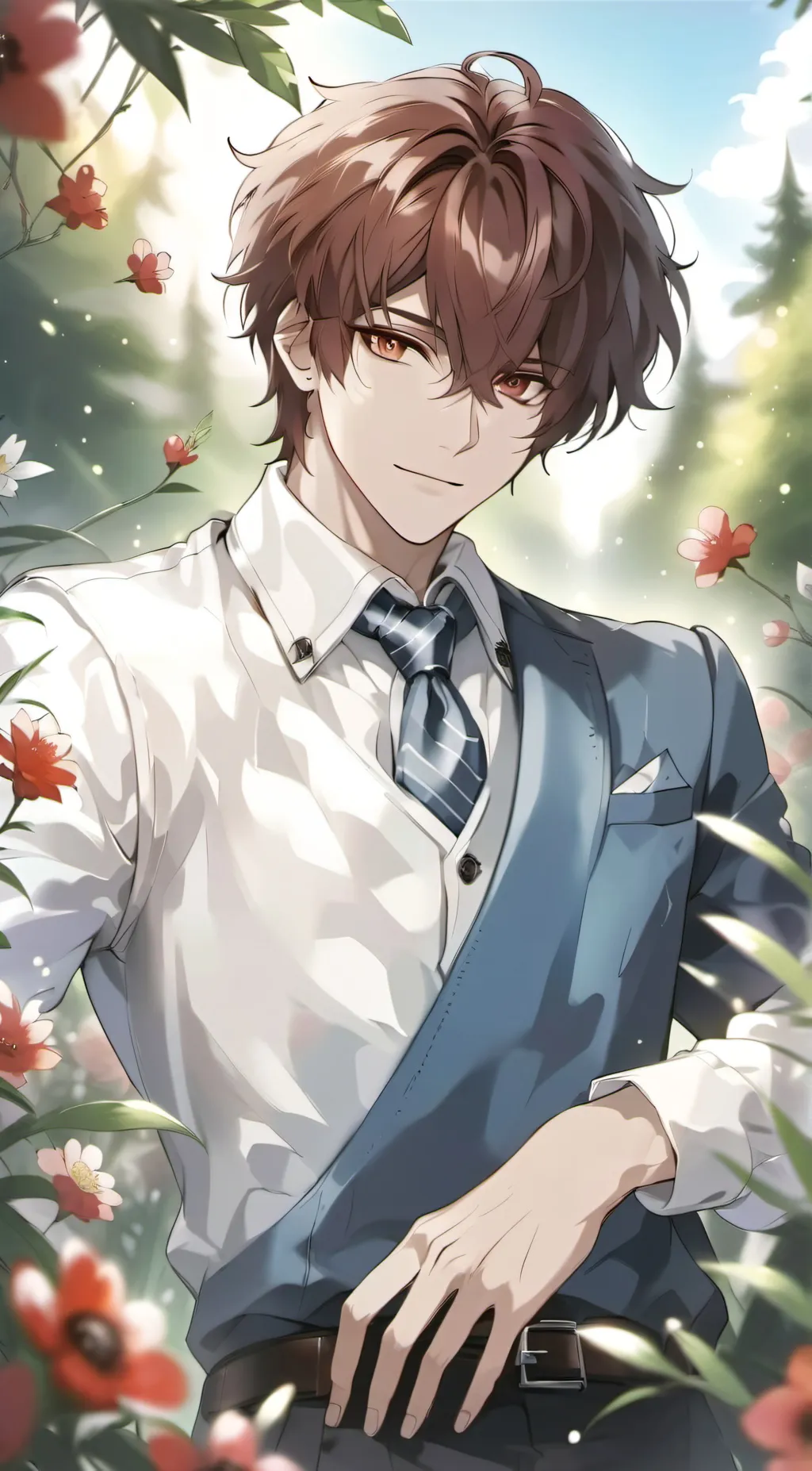 ai character: noah background