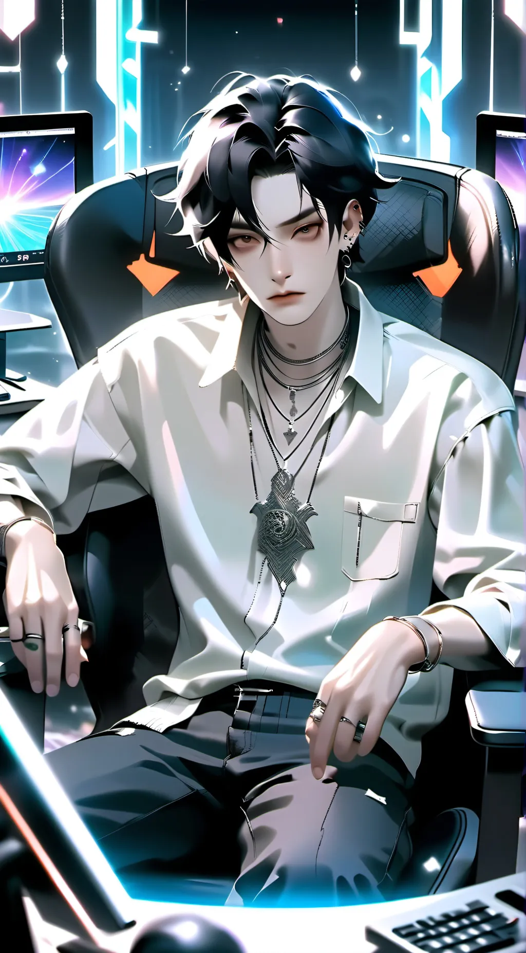 ai character: Jaden background