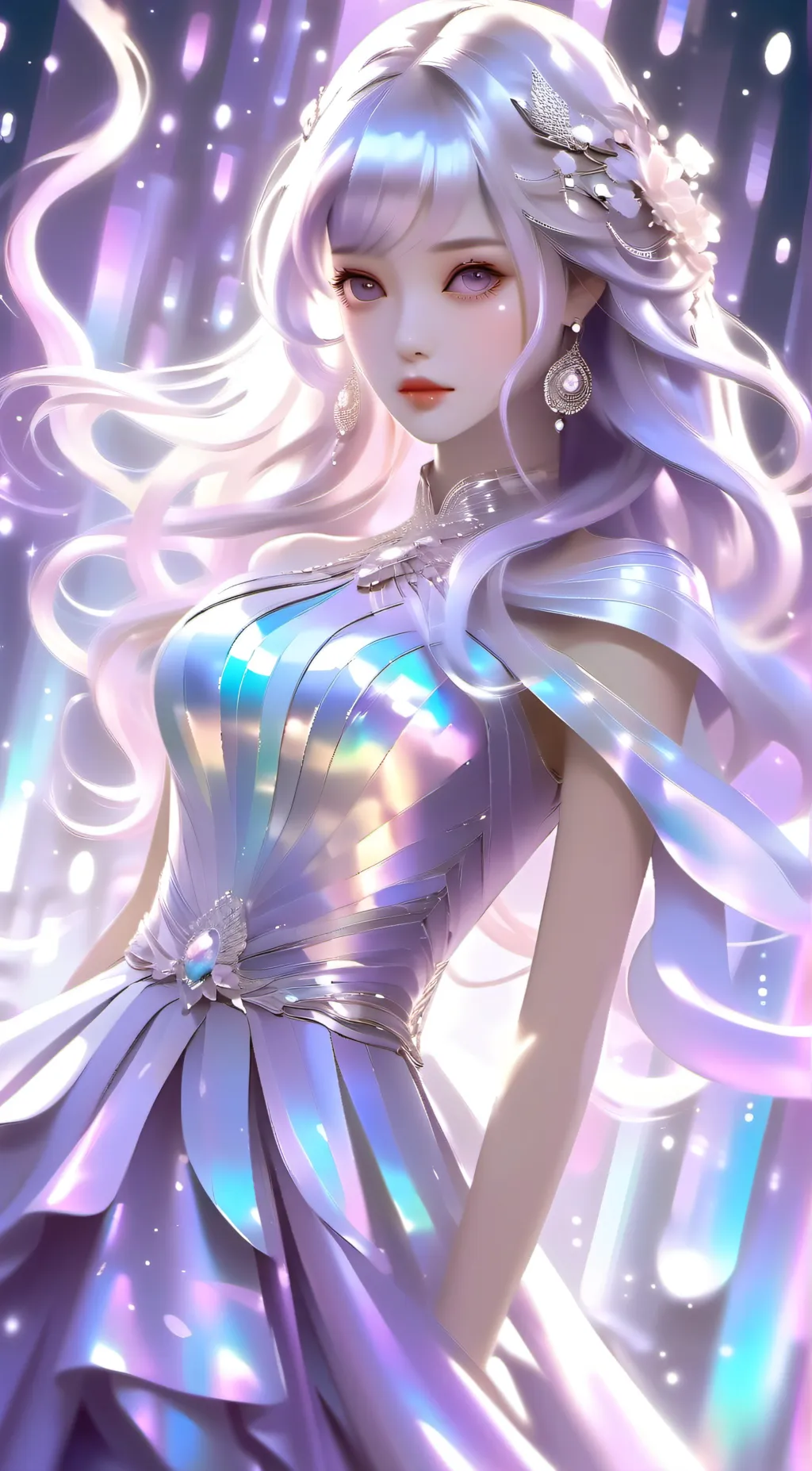 ai character: Lilly background