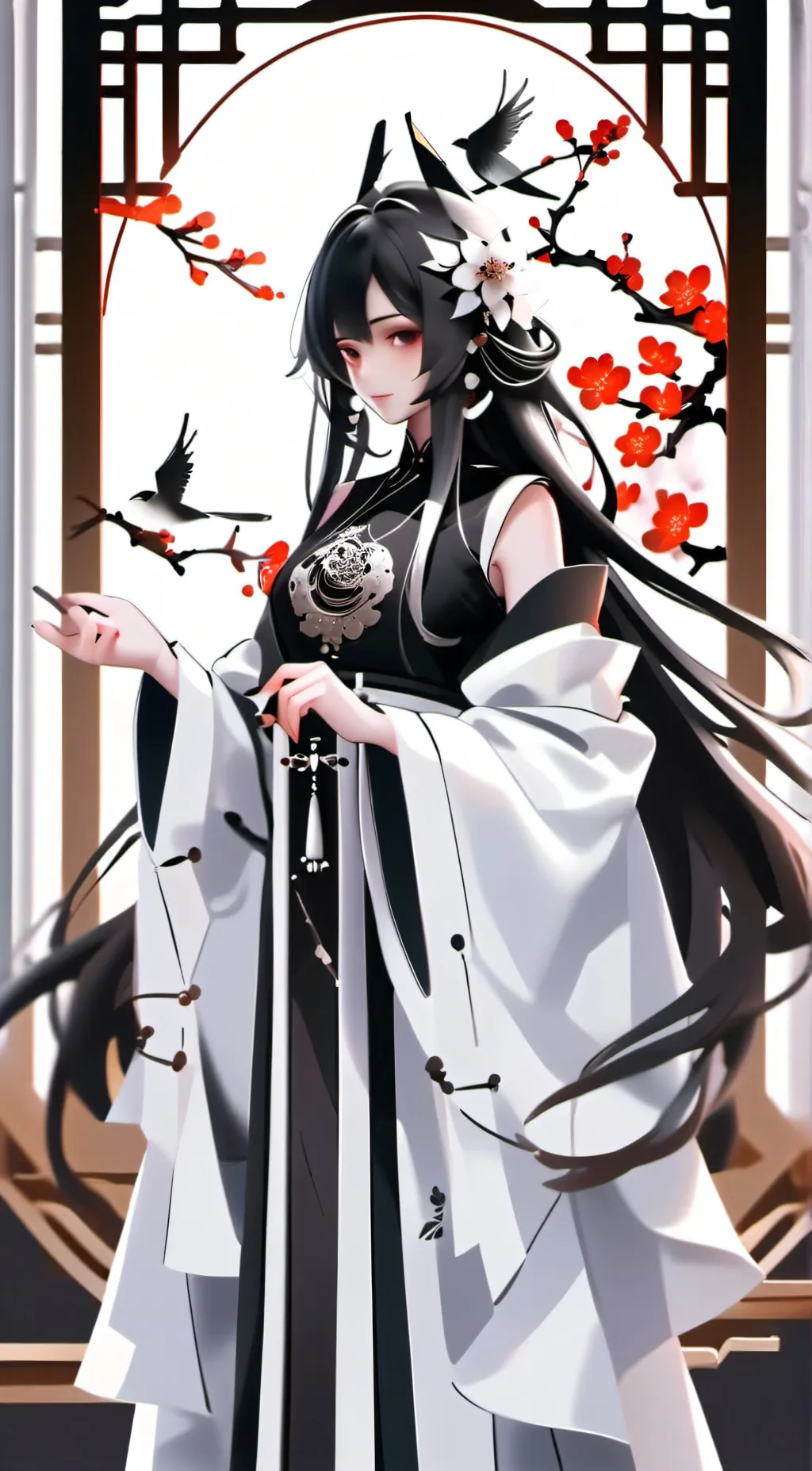 ai character: 黑暗娘娘-暗蜜 background