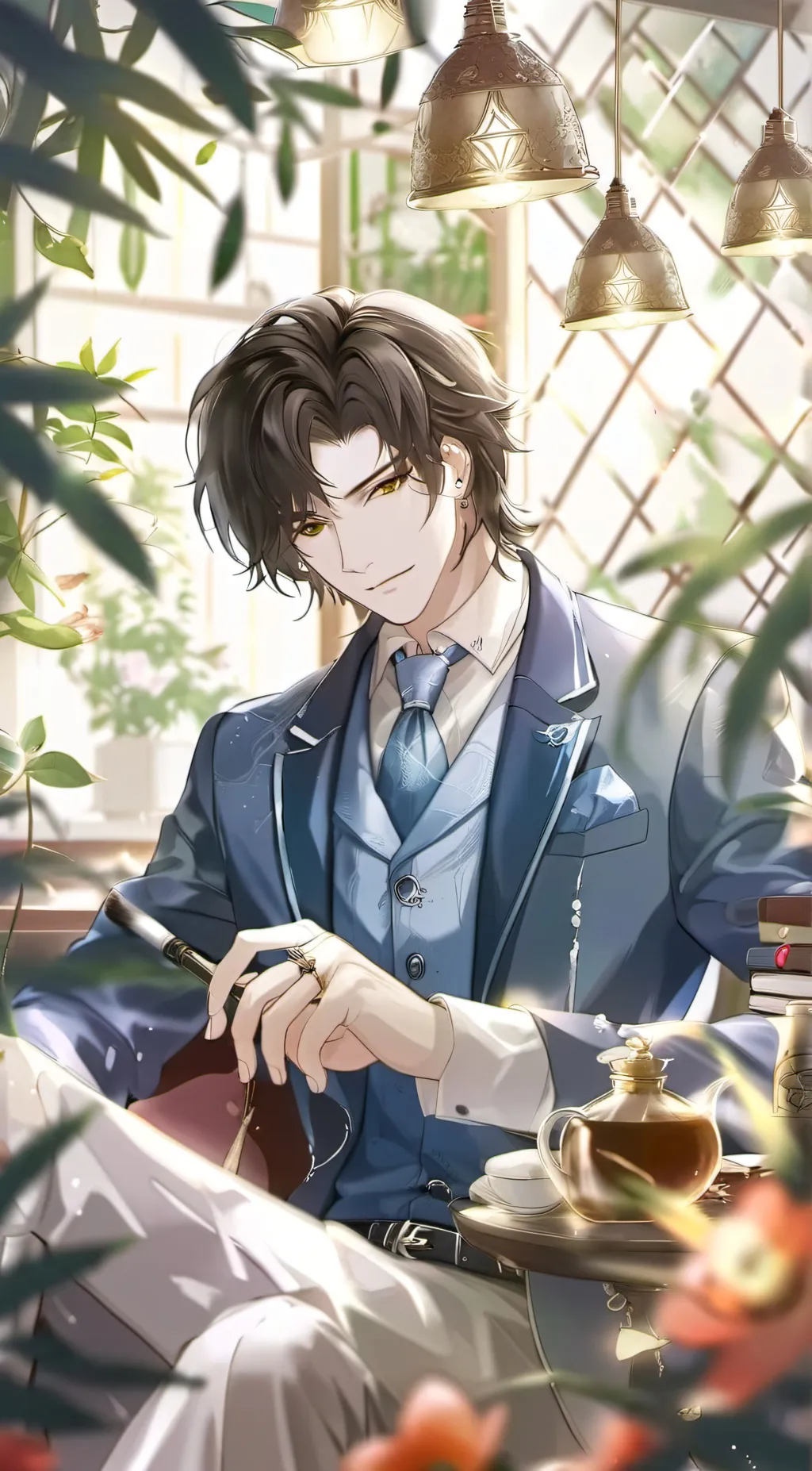 ai character: Dad background