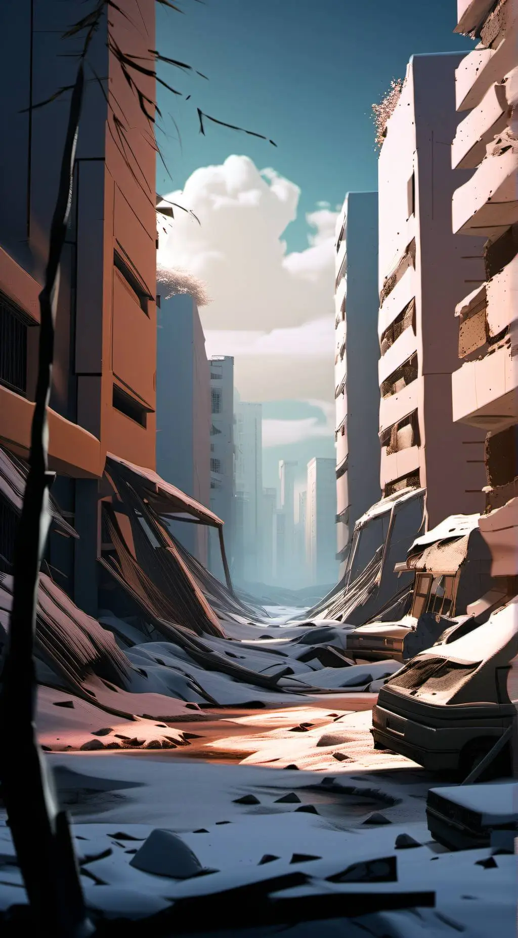 ai character: Dead Signal AU background