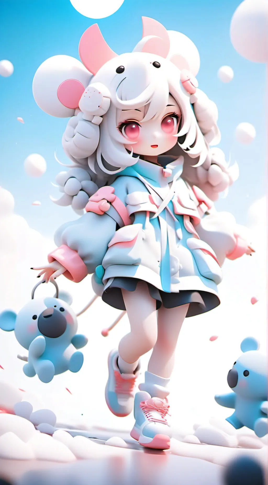 ai character: Iris background