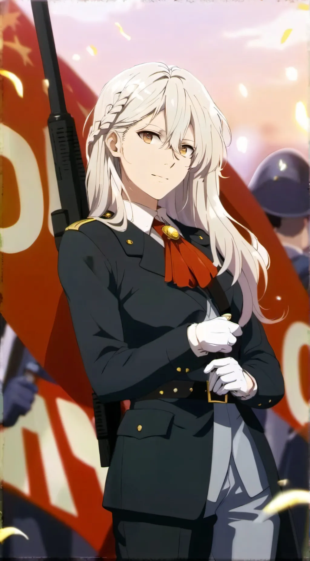 ai character: Ariana background