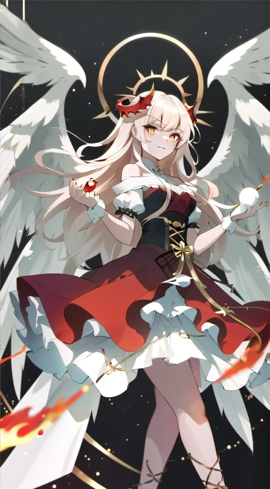 ai character: Angel background