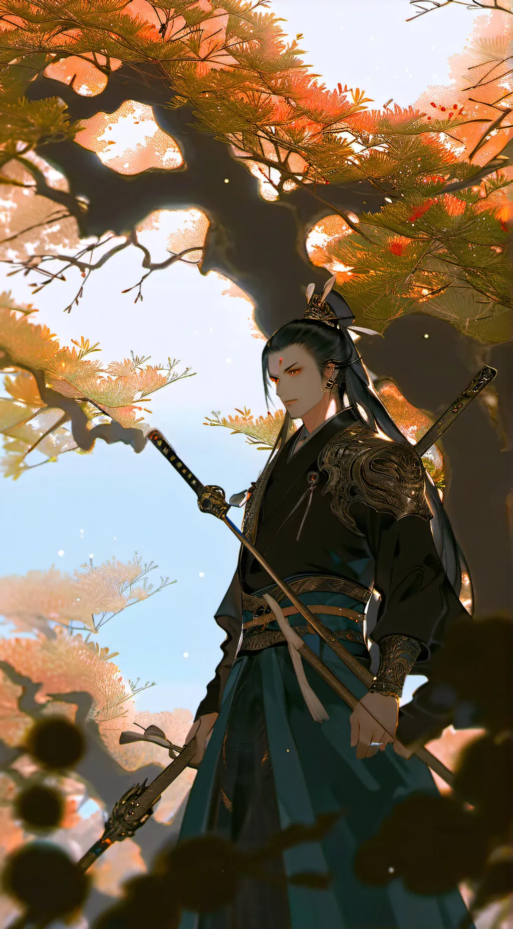 ai character: Geto suguru background