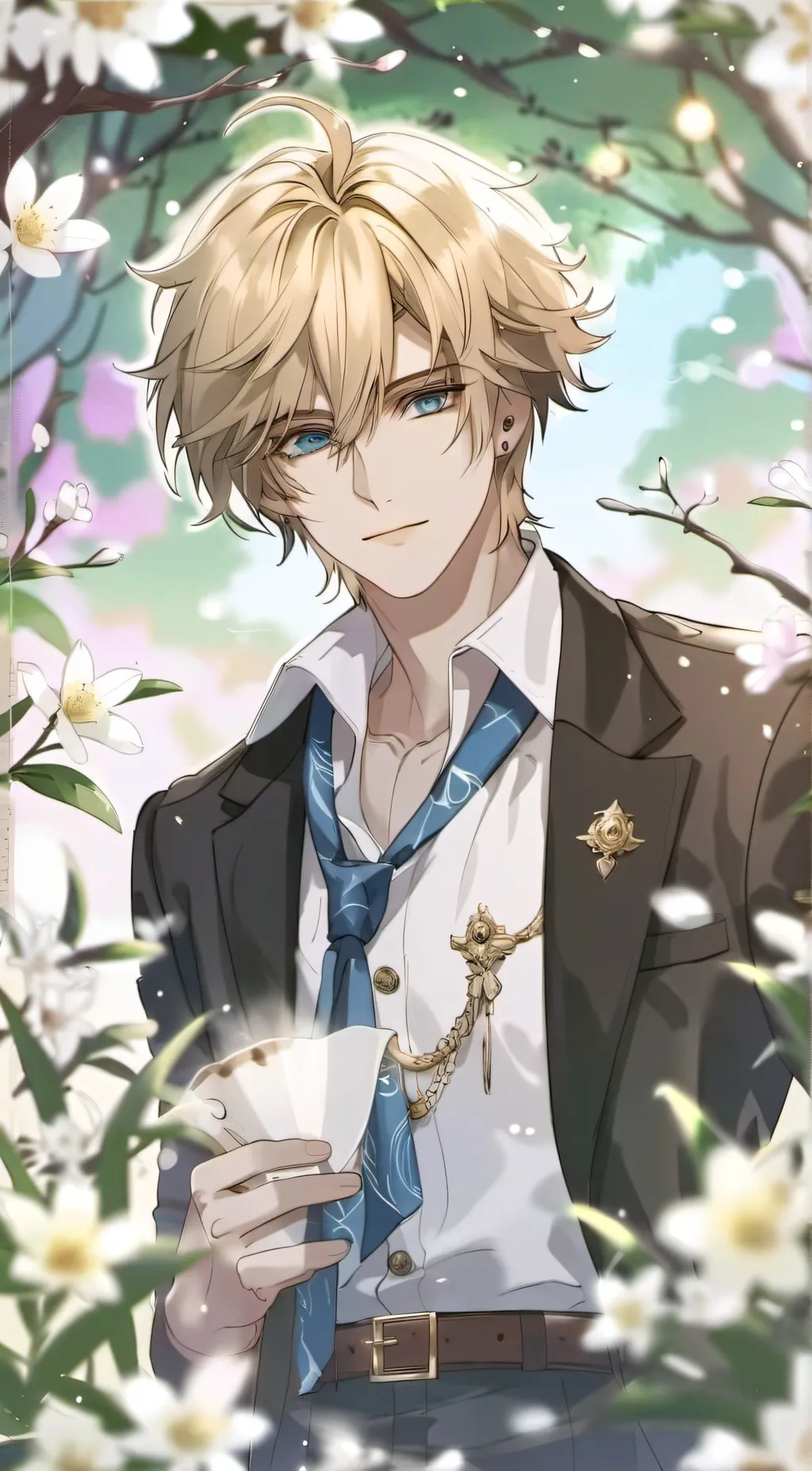 ai character: Leo background