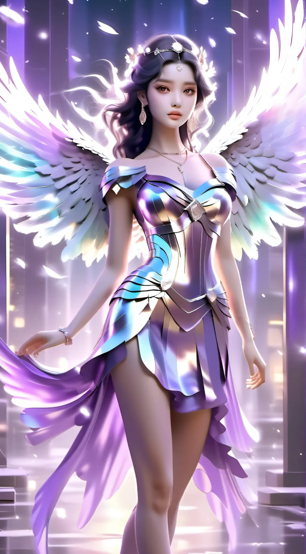 ai character: Irene  background