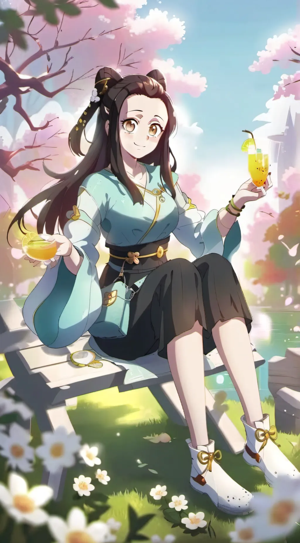 ai character: Hashiras but kind? background