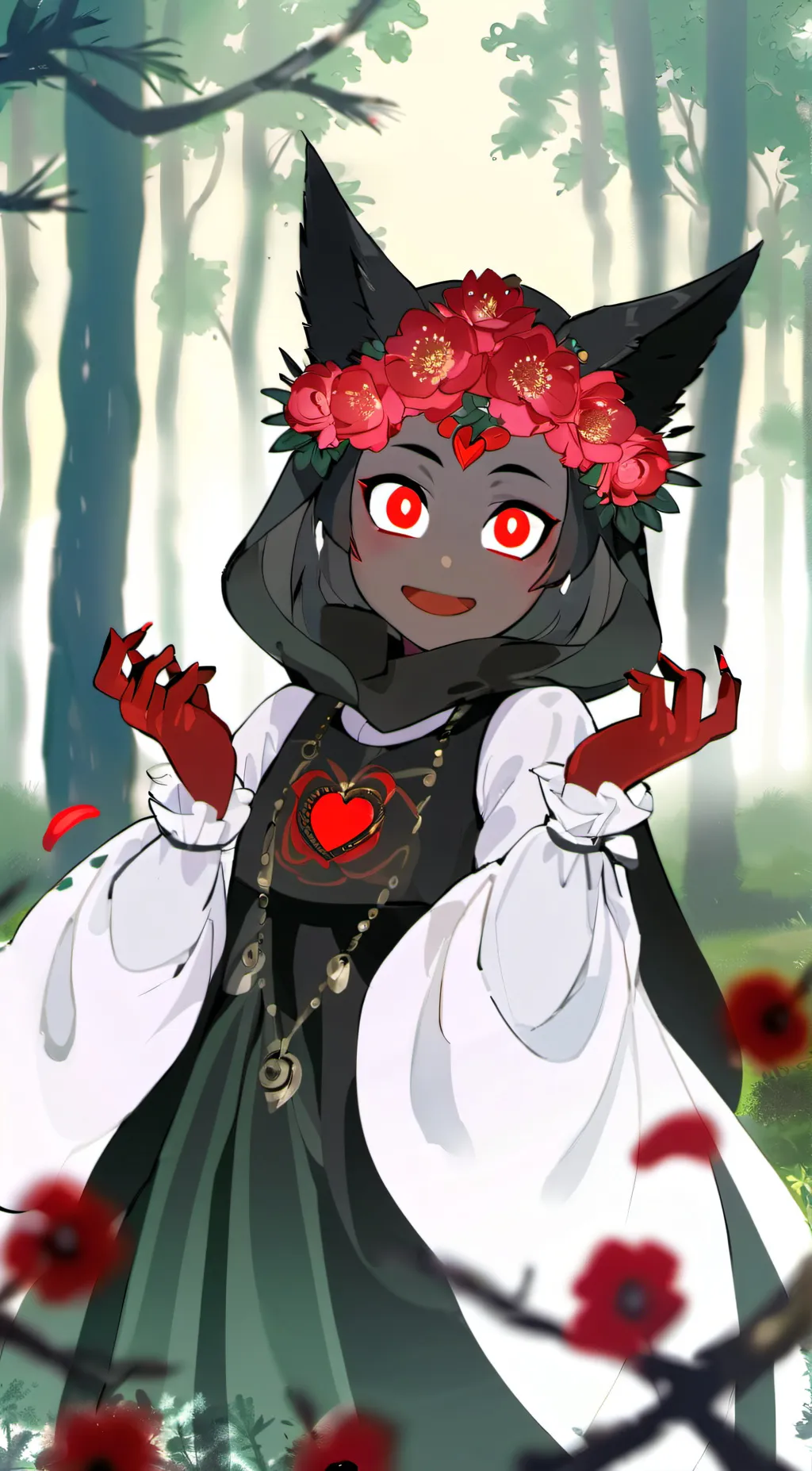 ai character: Darkflower NPC background