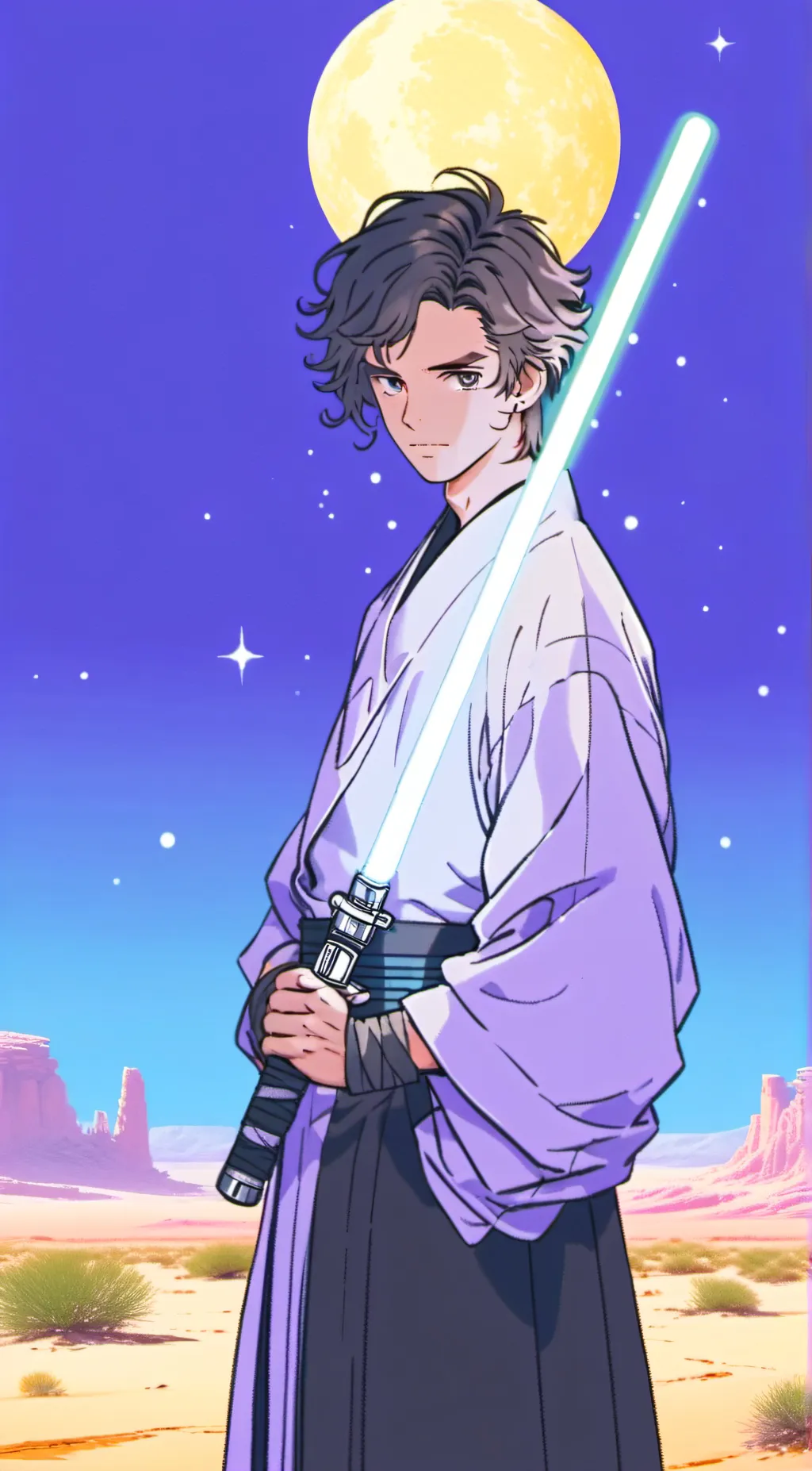 ai character: Anakin skywalker  background