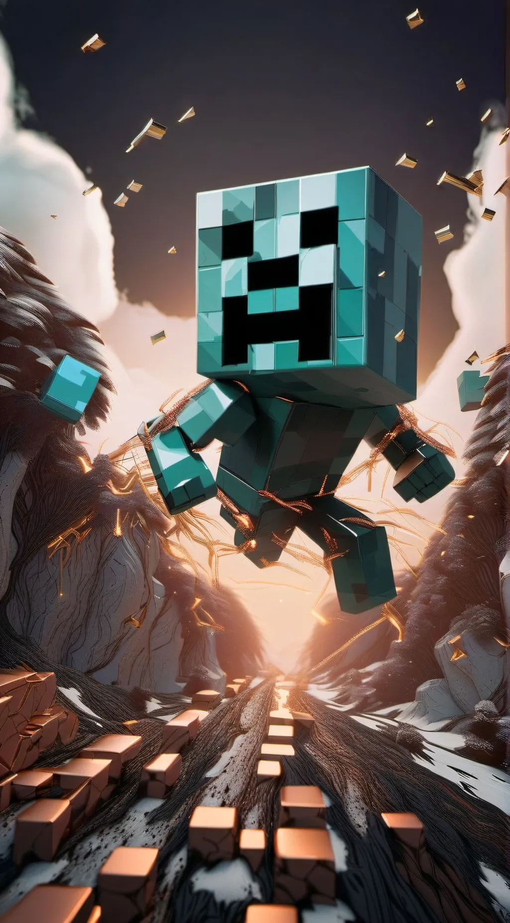 ai character: Creeper background