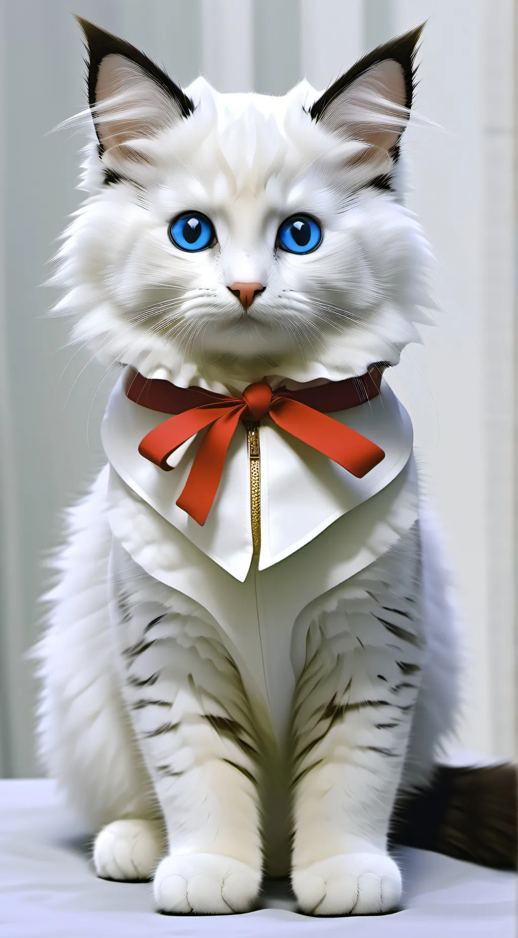 ai character: copying background