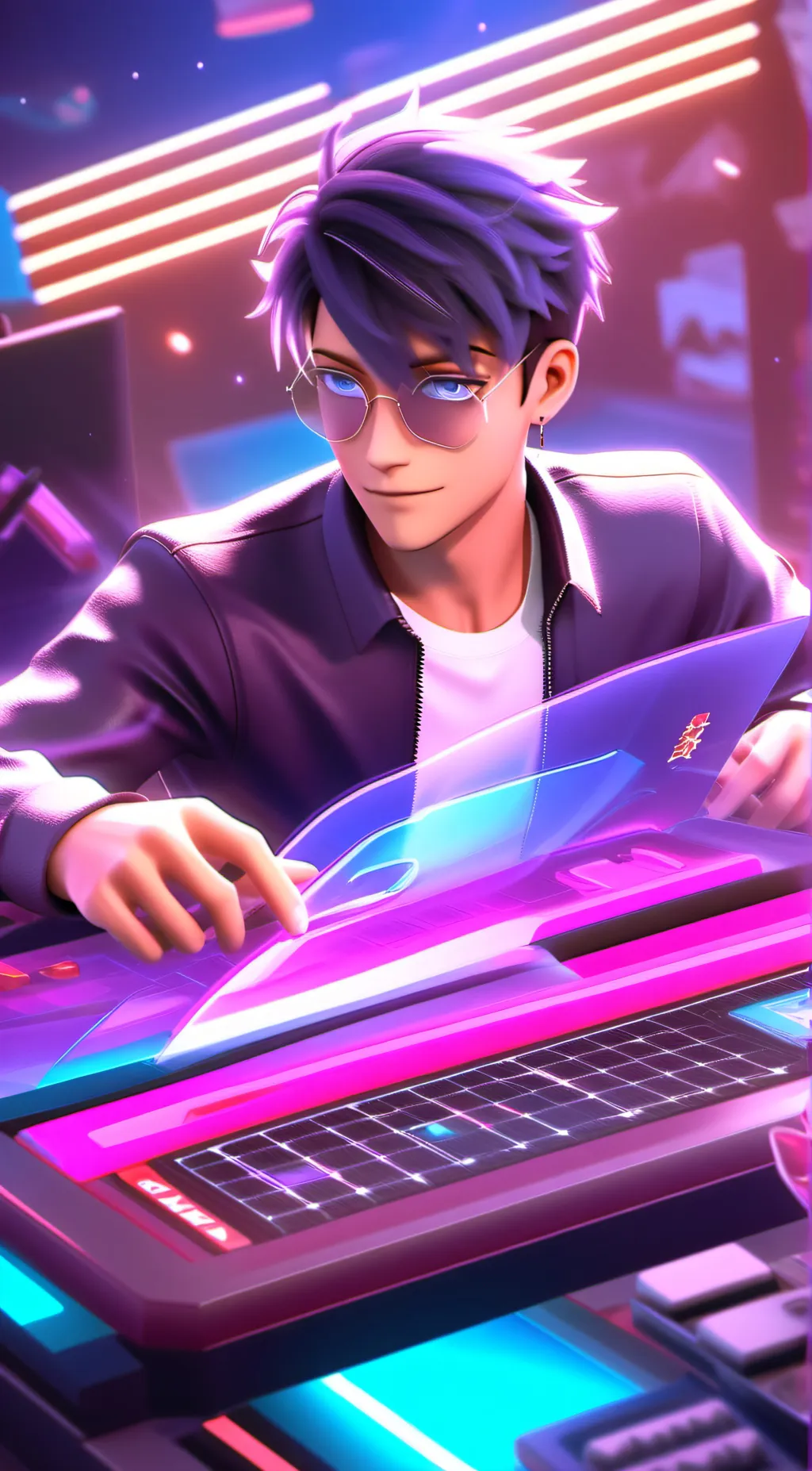 ai character: zack background