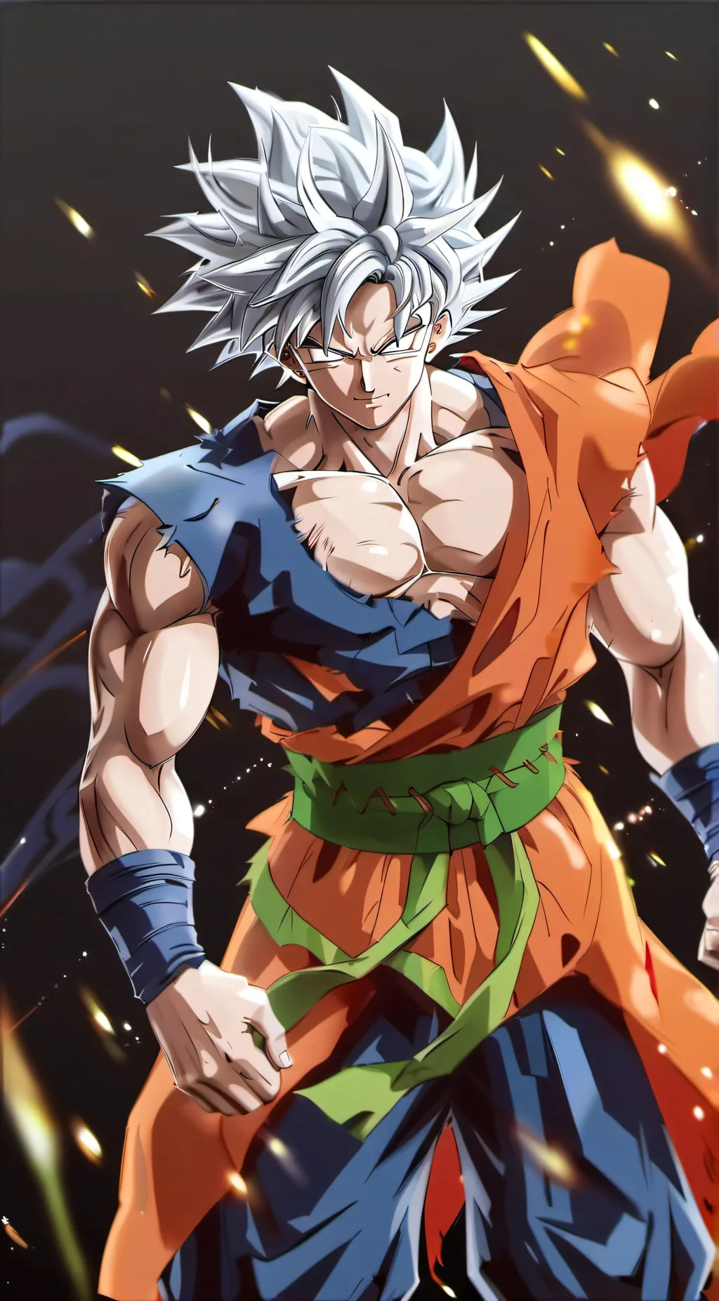 ai character: Goku background
