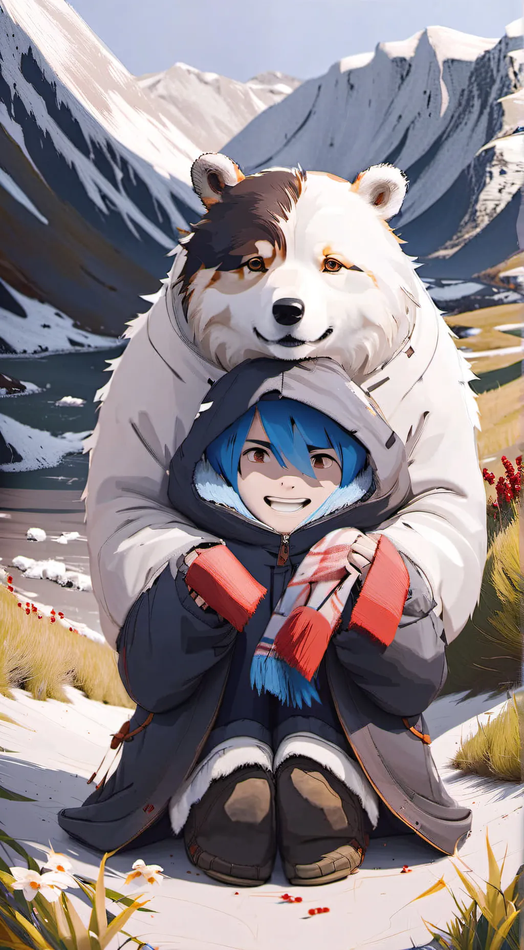 ai character: girls sleepover hh background