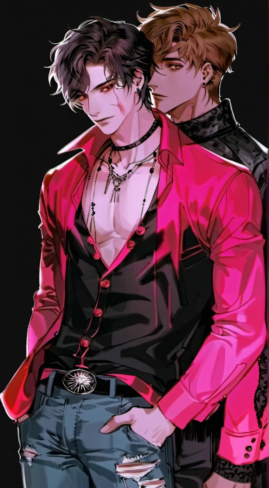 ai character: ꥟Travis&Darren꥟ background