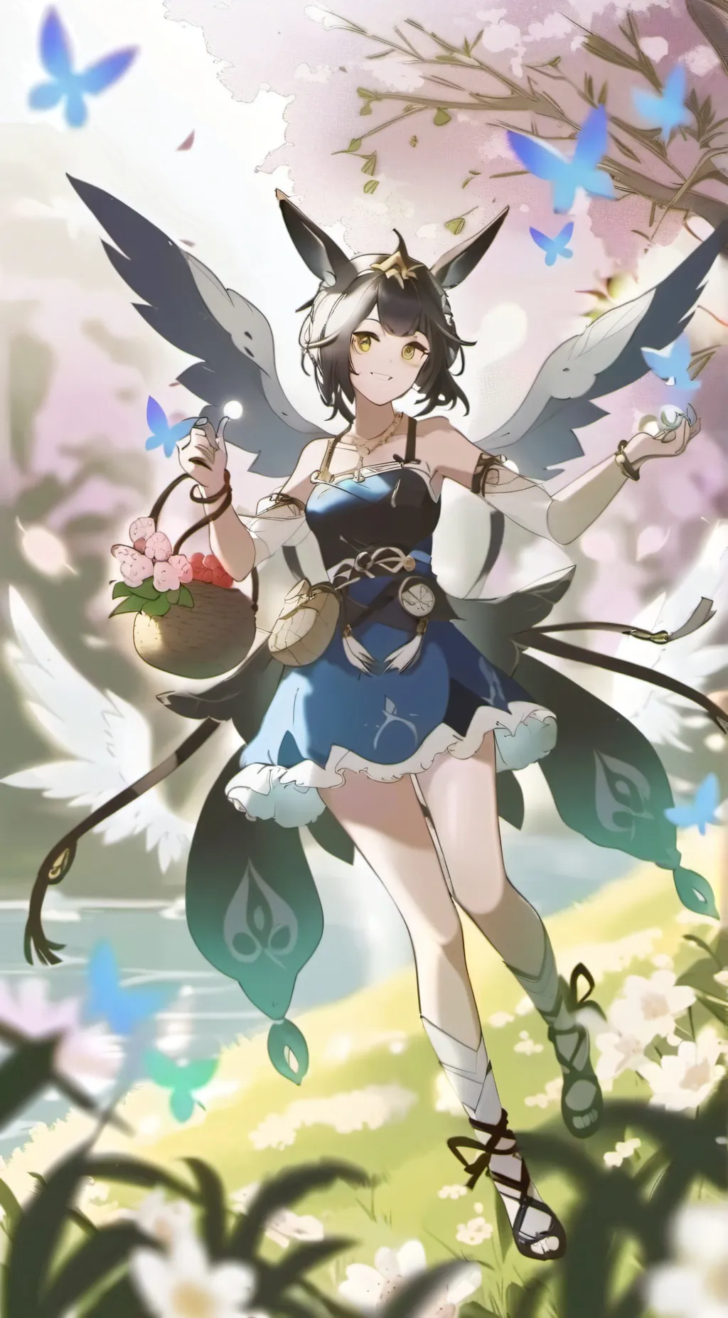 ai character: sc(smiling critter background