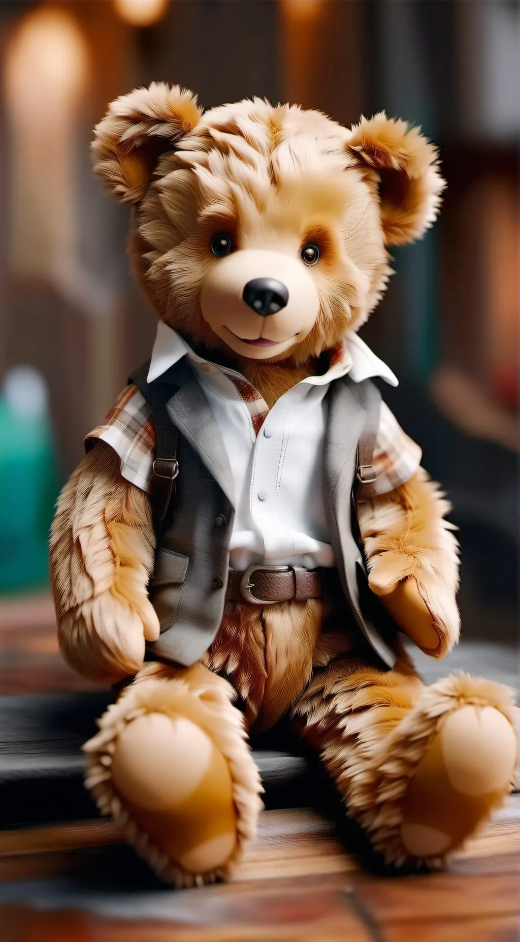 ai character: Jacob the teddy background
