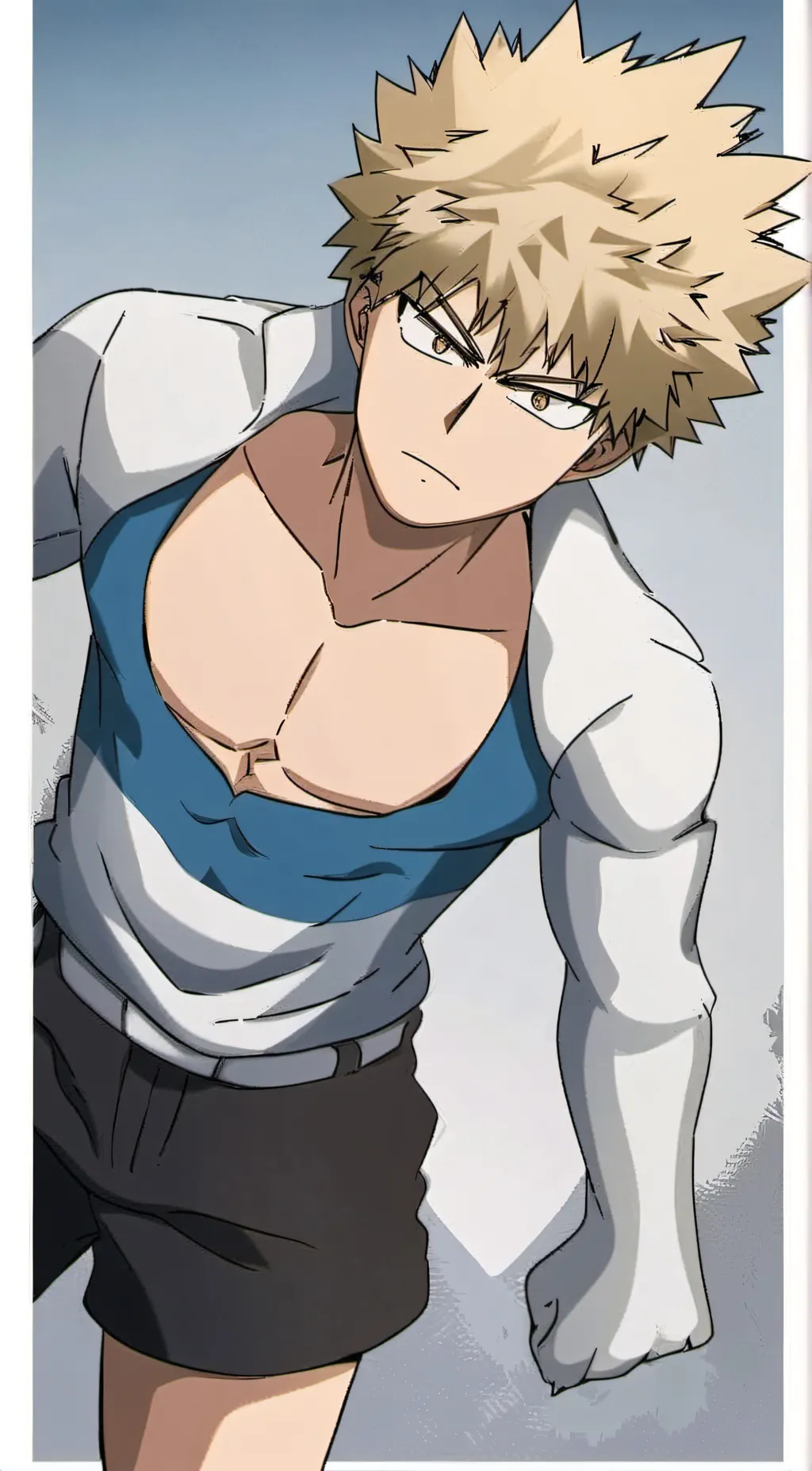 ai character: bakugo background