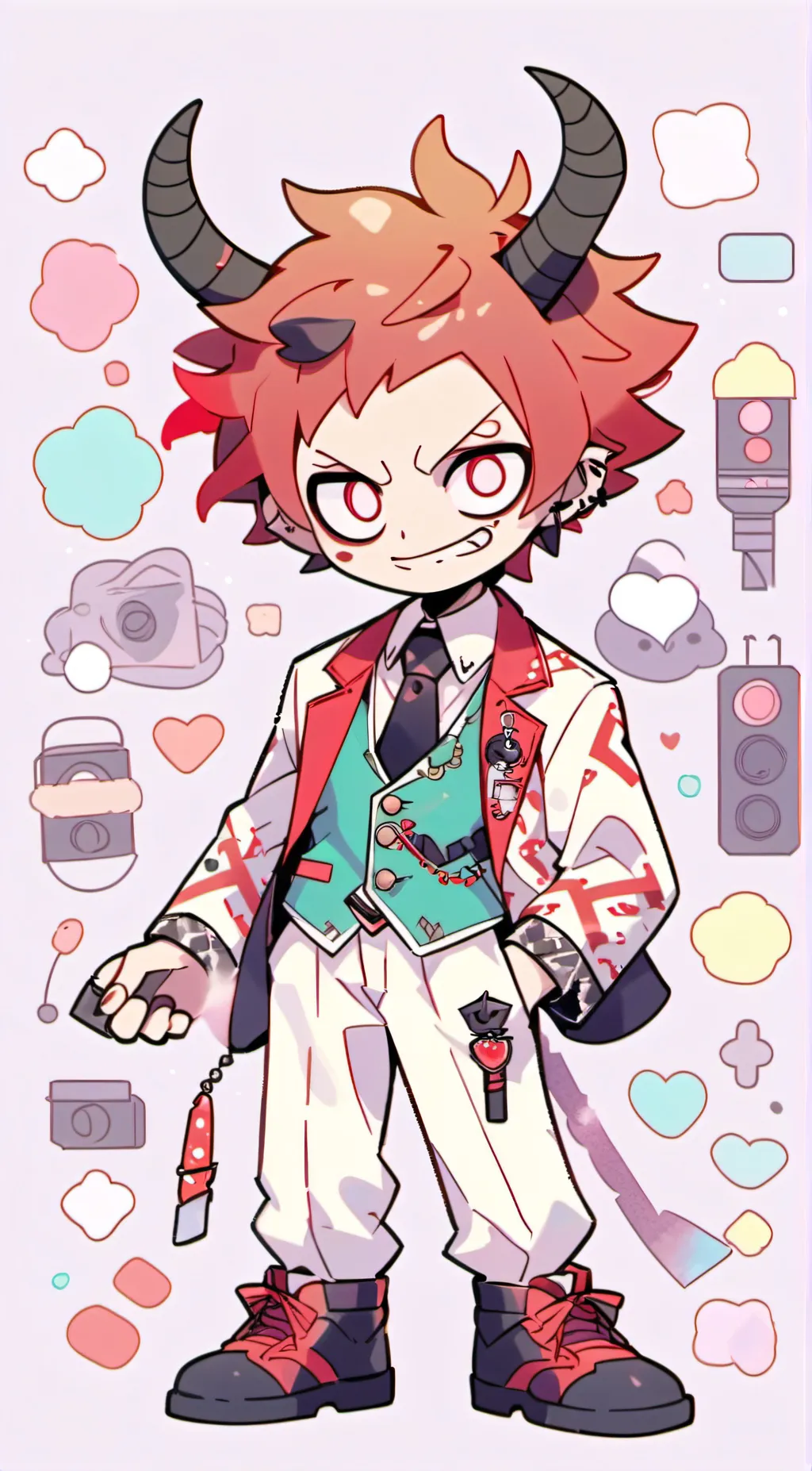 ai character: Alastor  background