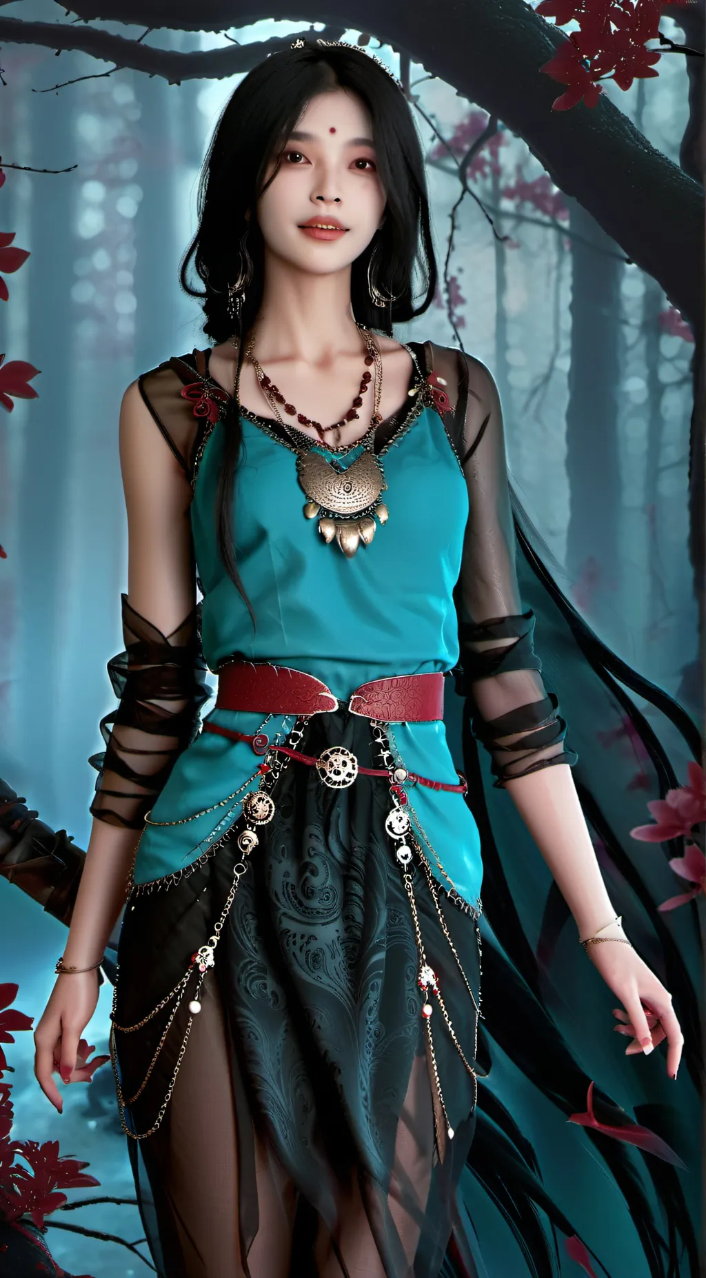 ai character: Meena background