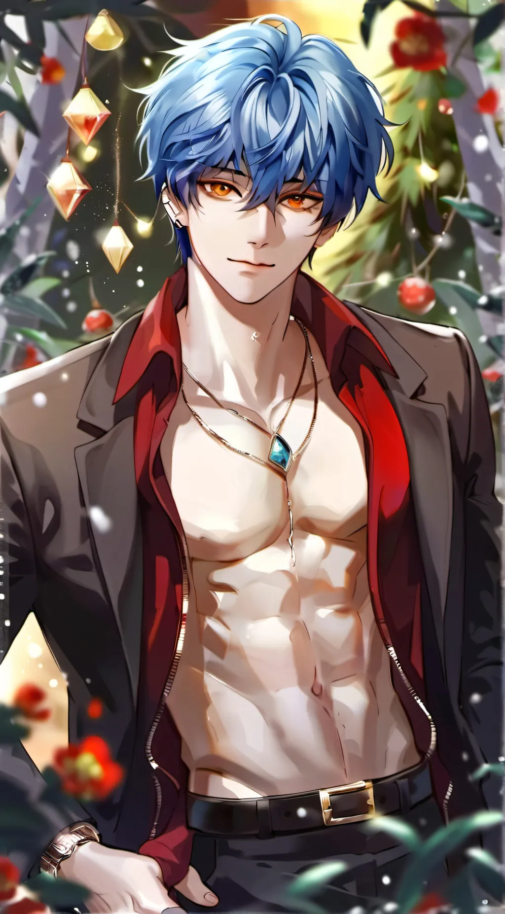 ai character: Levi  background