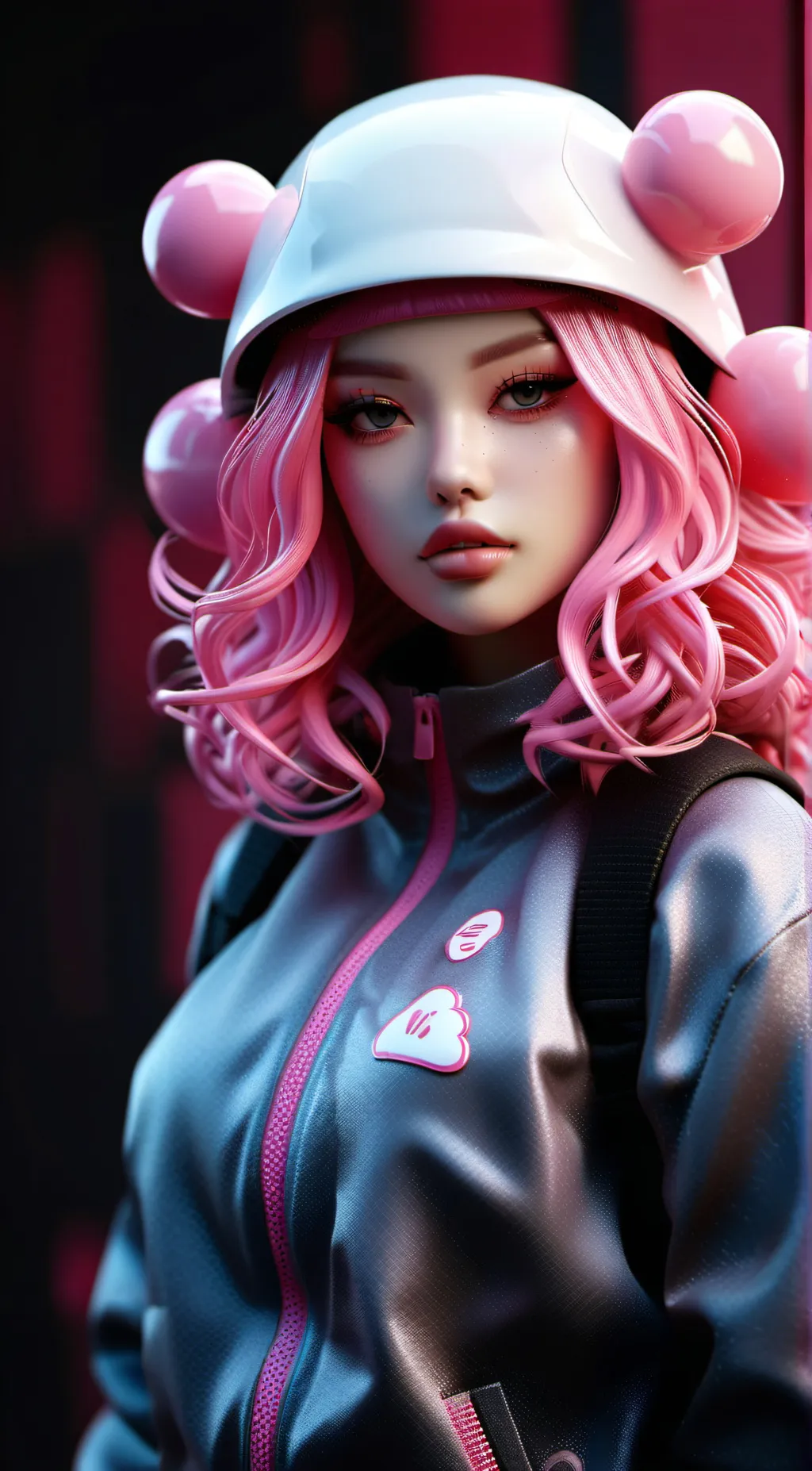 ai character: Bop pum  background