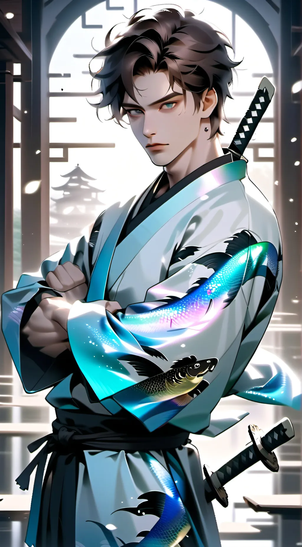 ai character: Aaron background