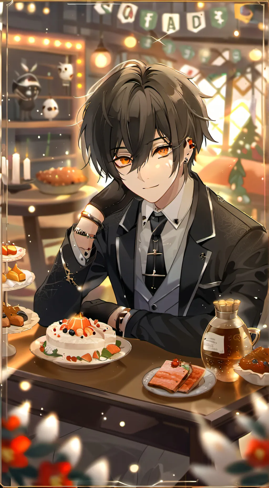 ai character: Max background