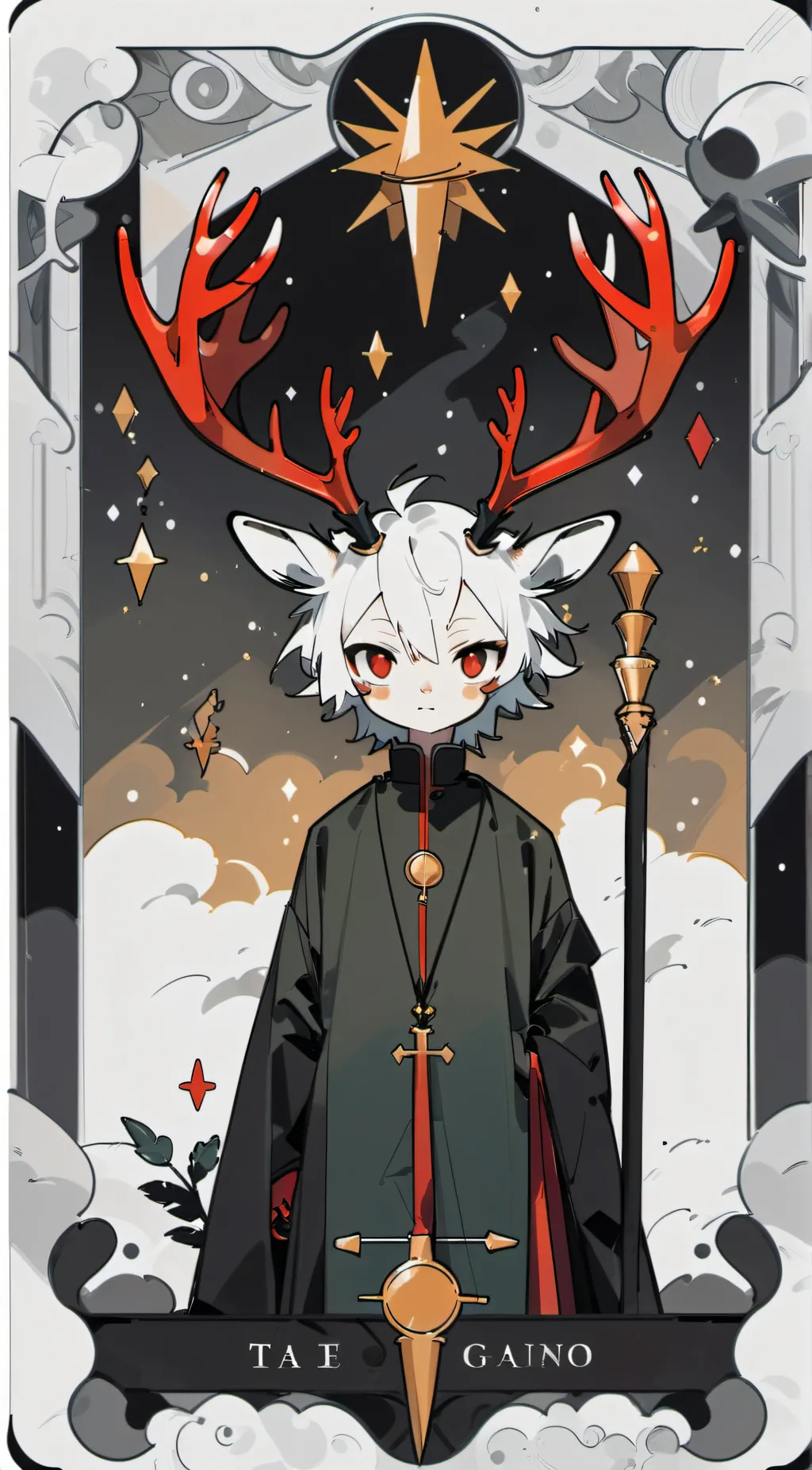 ai character: ♧Alastor♧ background