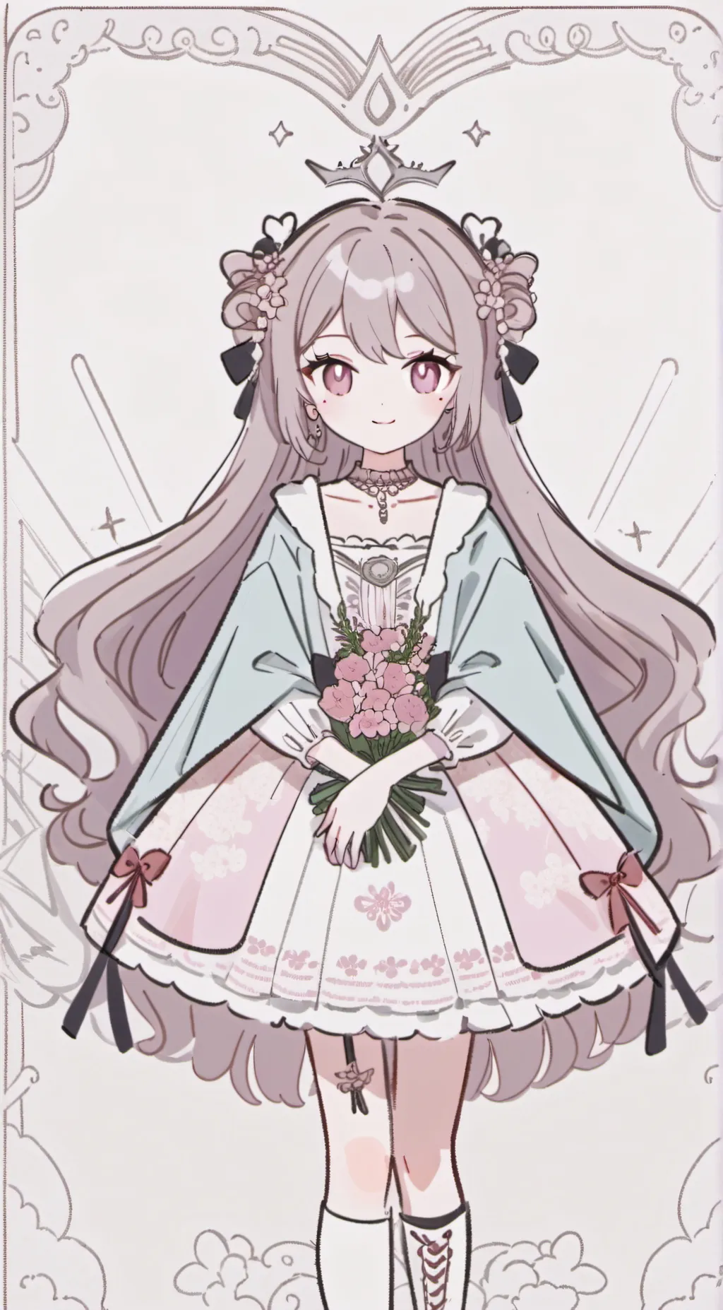 ai character: bella  background